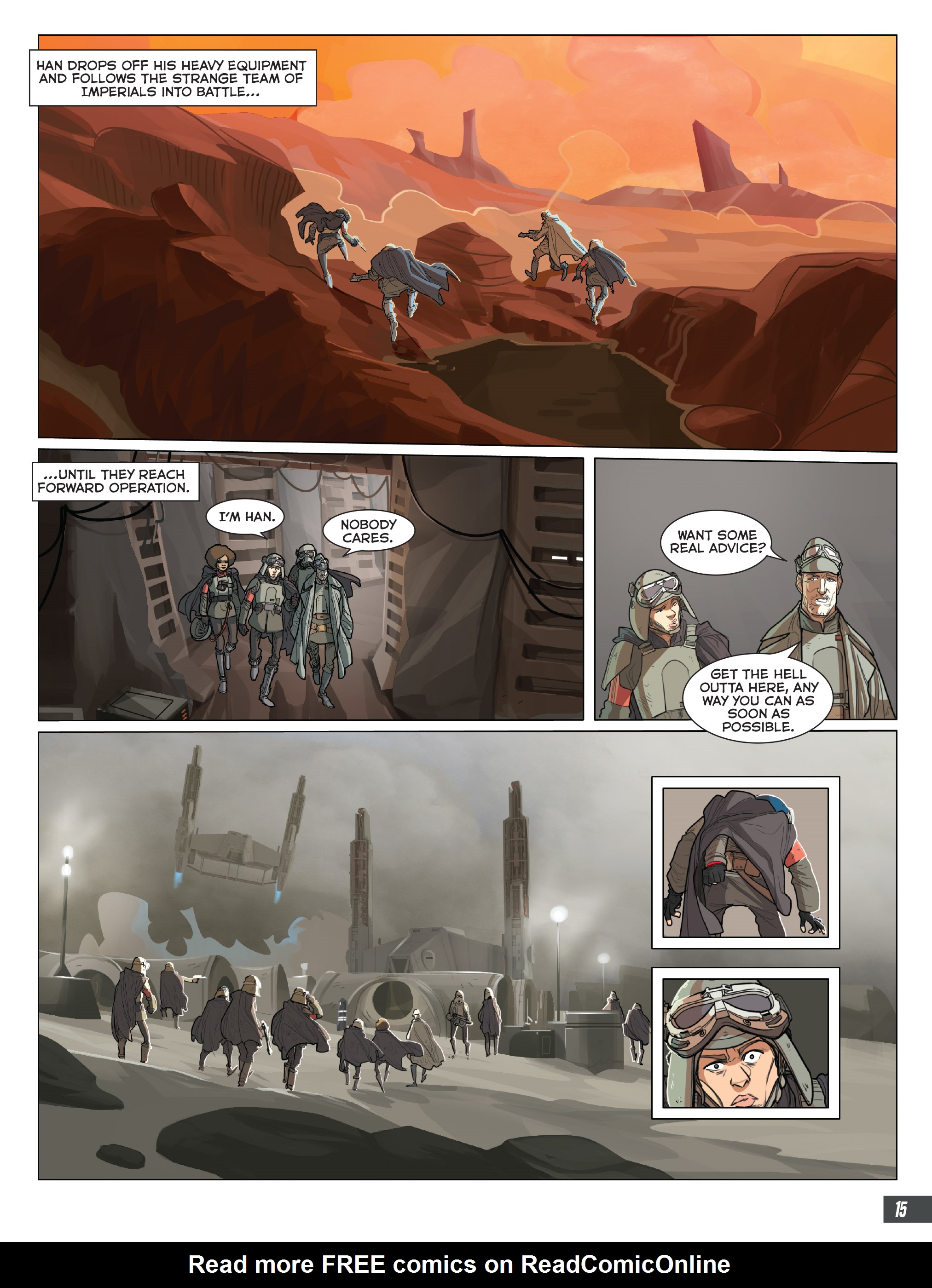 Read online Star Wars: Solo Graphic Novel Adaptation comic -  Issue # TPB - 14