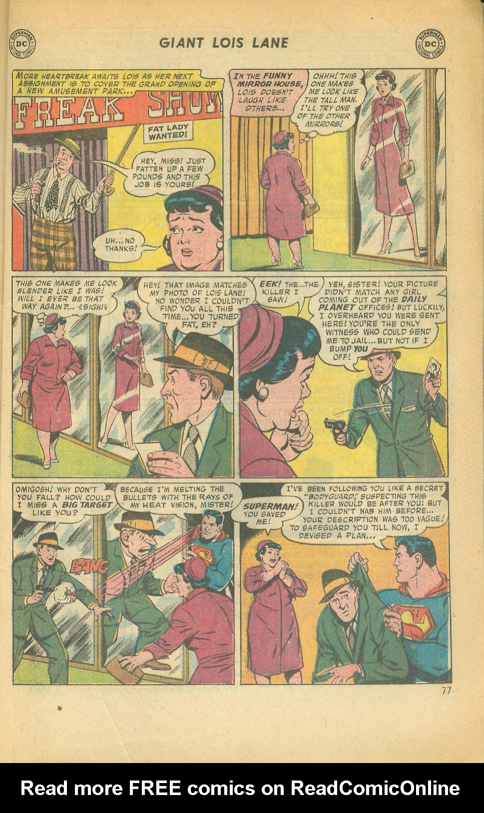 Read online Superman's Girl Friend, Lois Lane comic -  Issue #77 - 79