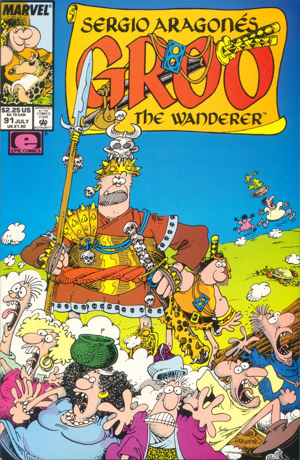 Read online Sergio Aragonés Groo the Wanderer comic -  Issue #91 - 1