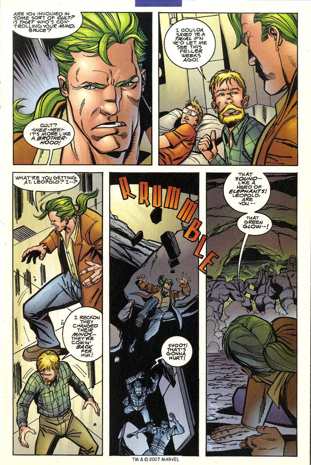 Read online Hulk (1999) comic -  Issue #11 - 11
