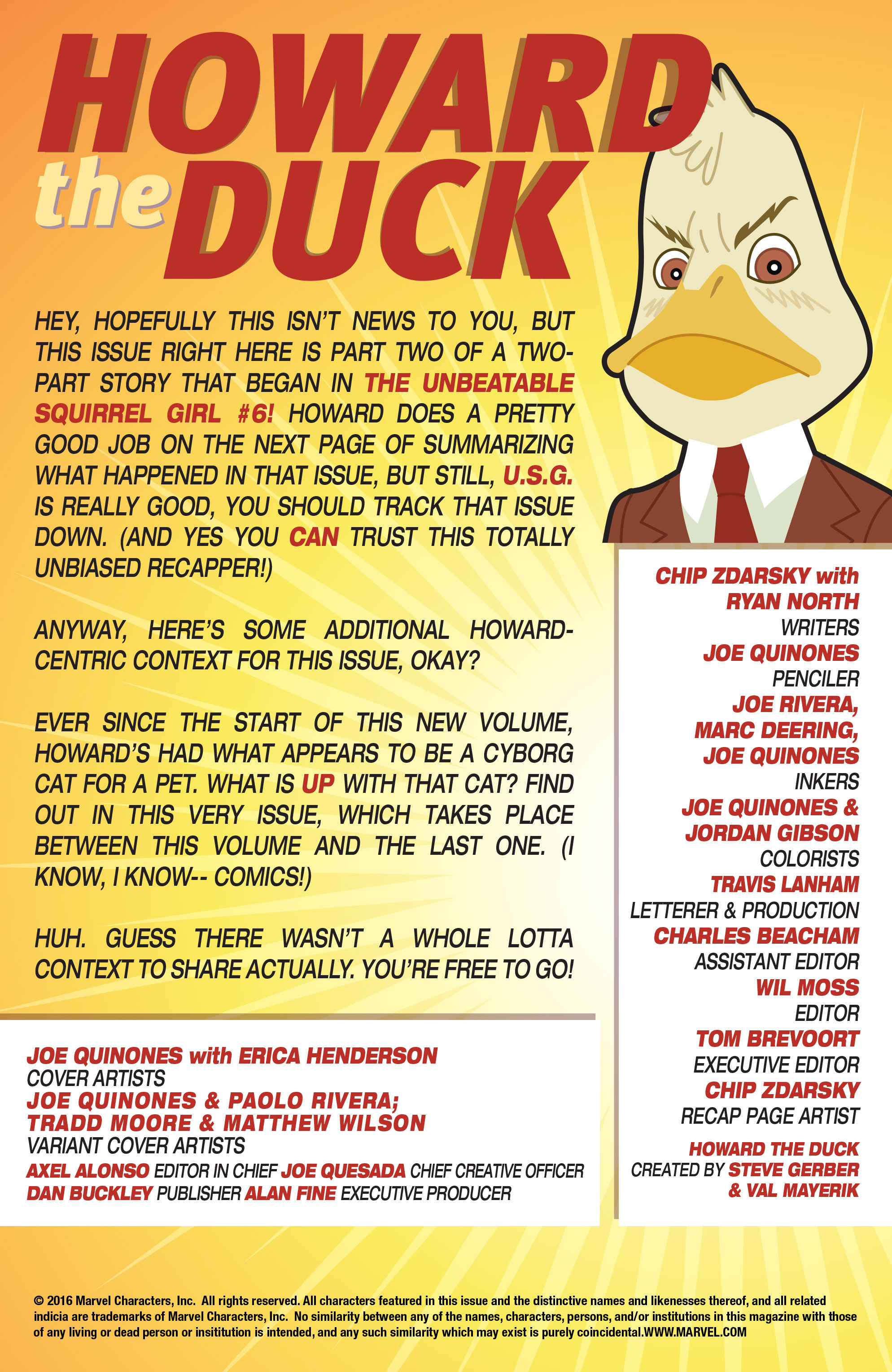 Read online Howard the Duck (2016) comic -  Issue #6 - 2