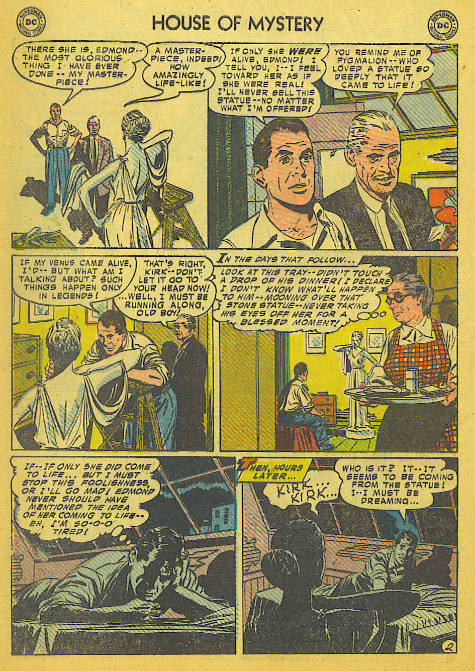 Read online House of Mystery (1951) comic -  Issue #37 - 4