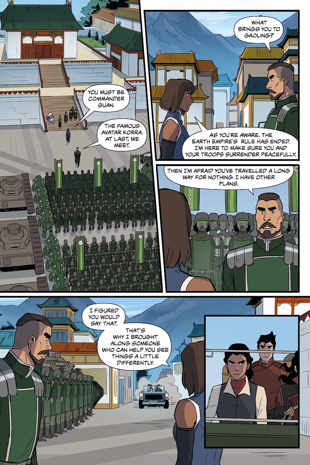 Nickelodeon The Legend of Korra: Ruins of the Empire issue TPB 1 - Page 58