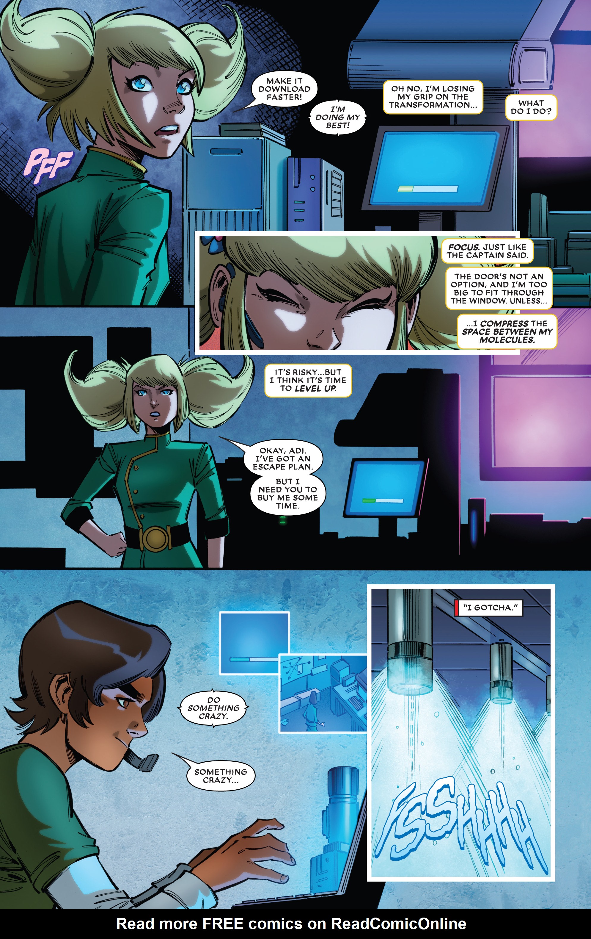 Read online Future Fight Firsts: Luna Snow comic -  Issue # Full - 32