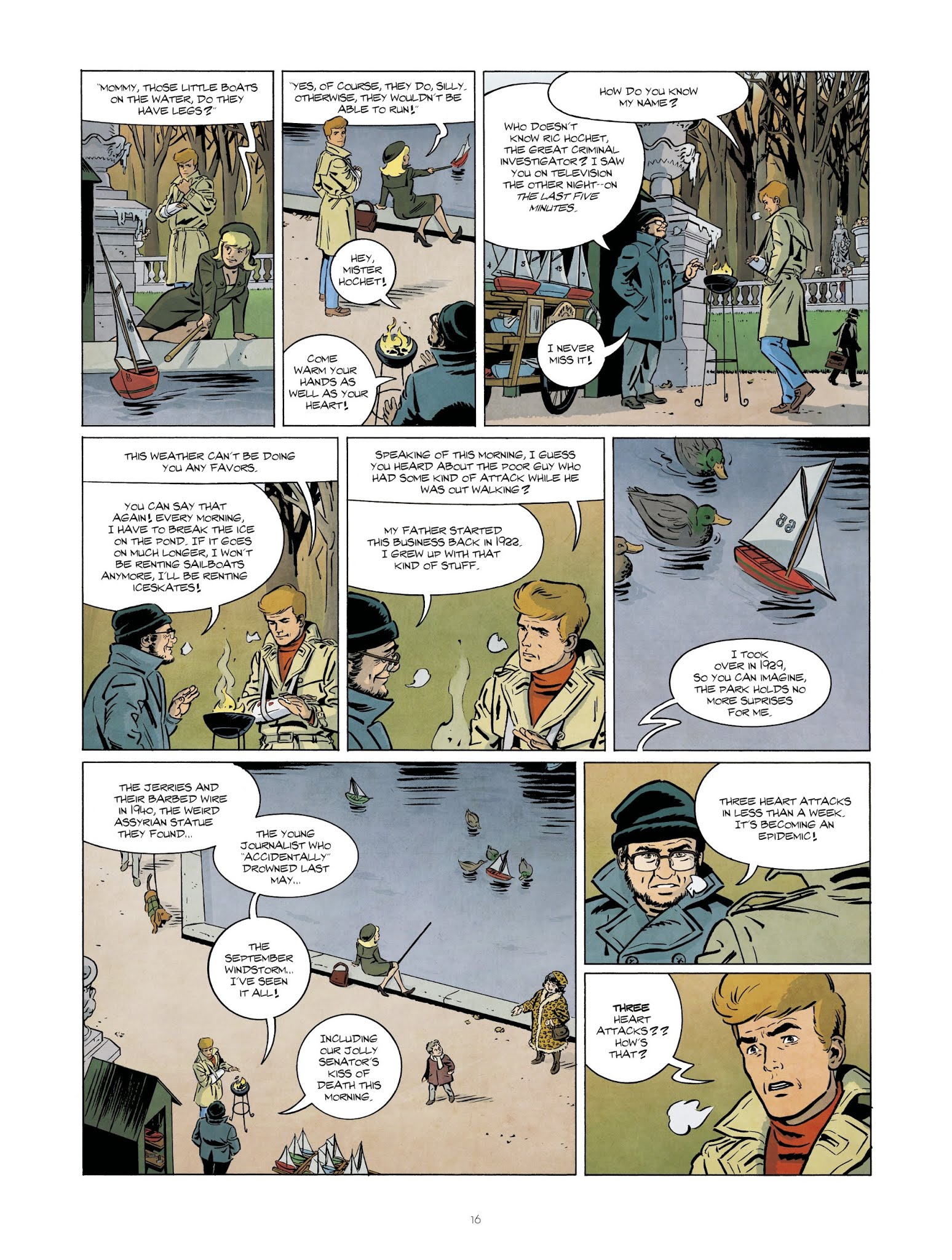 Read online The Mighty Return of Ric Hochet comic -  Issue #2 - 16