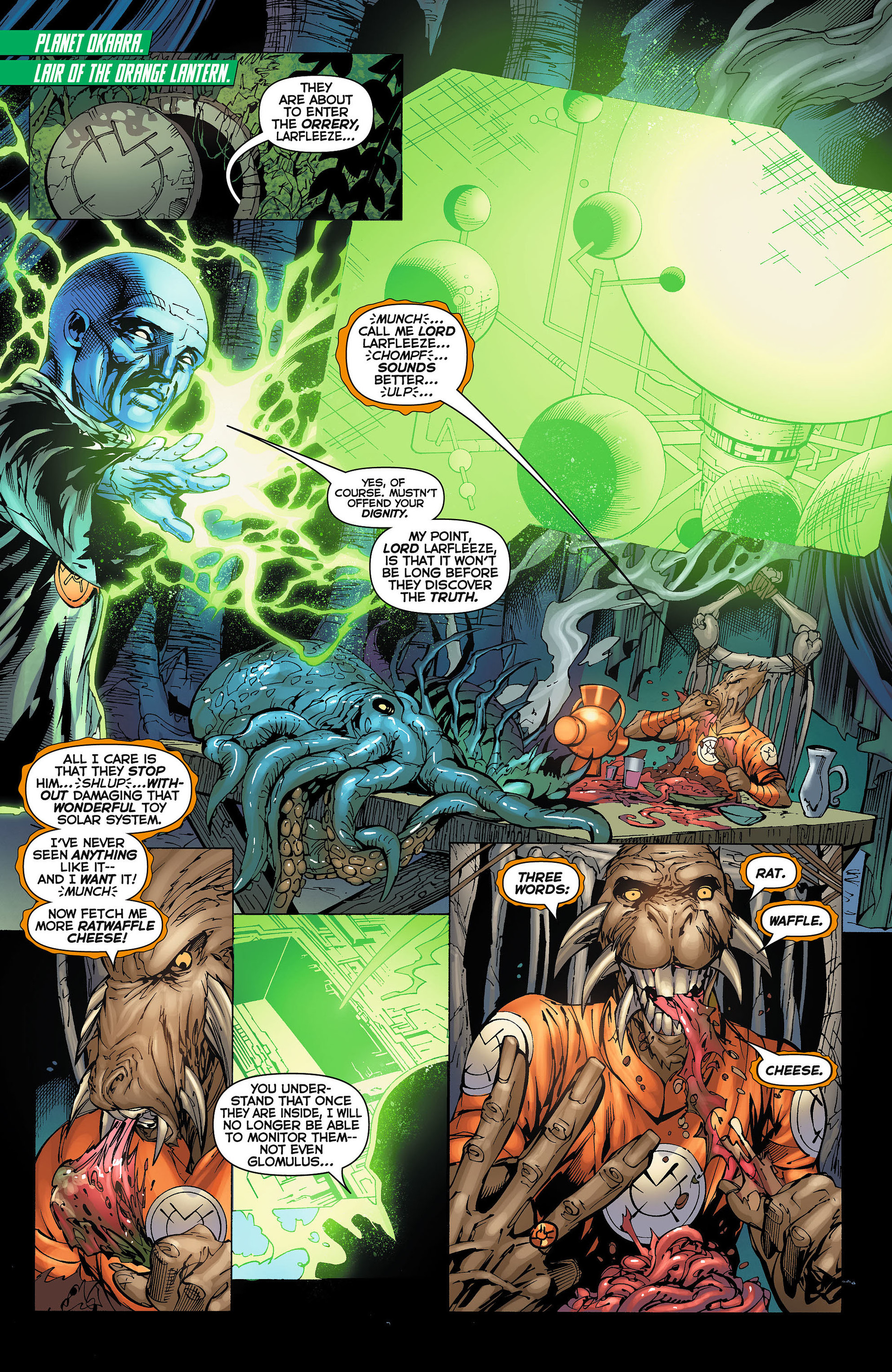 Read online Green Lantern: New Guardians comic -  Issue #5 - 10