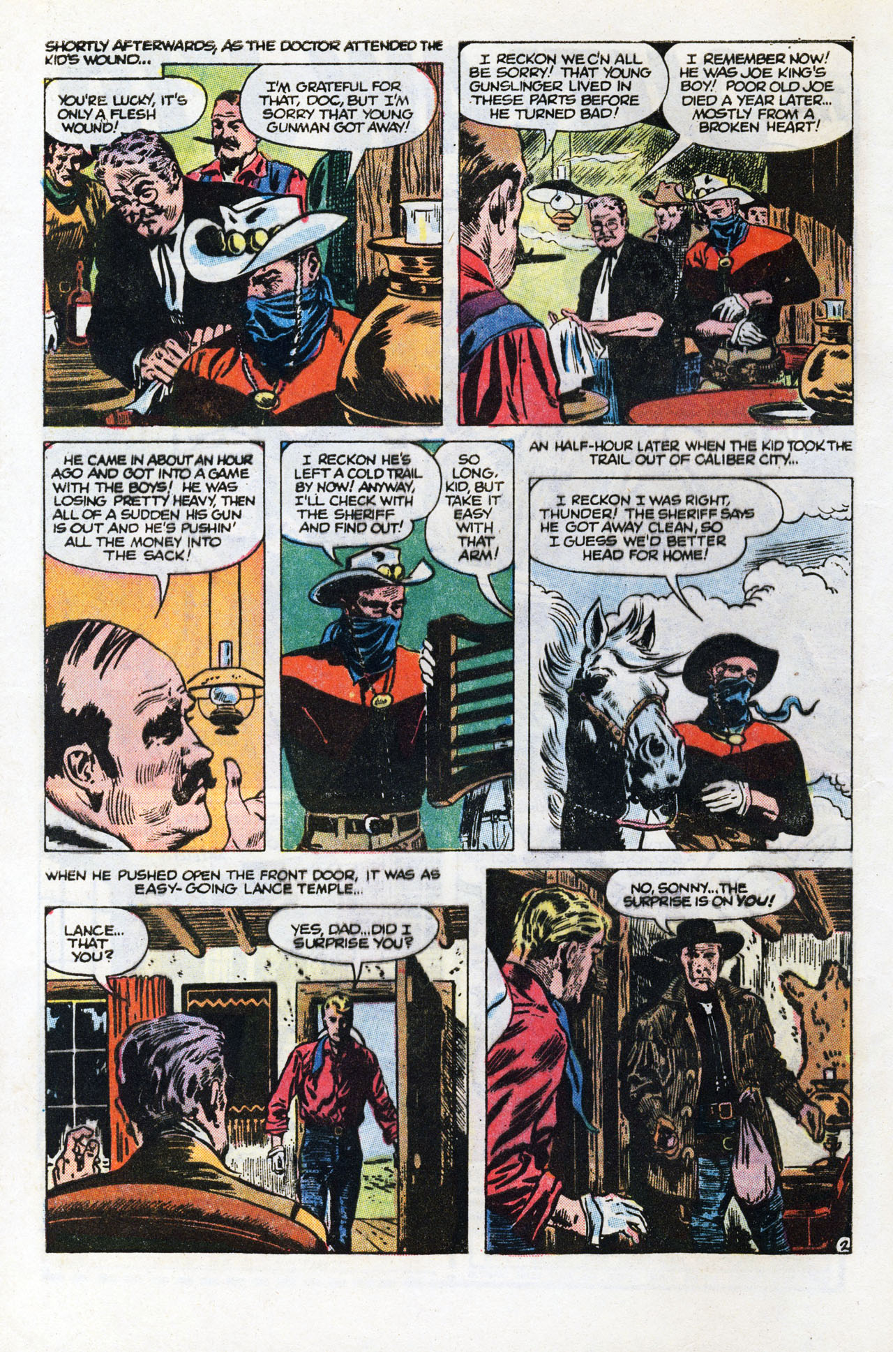 Read online The Outlaw Kid (1970) comic -  Issue #19 - 4