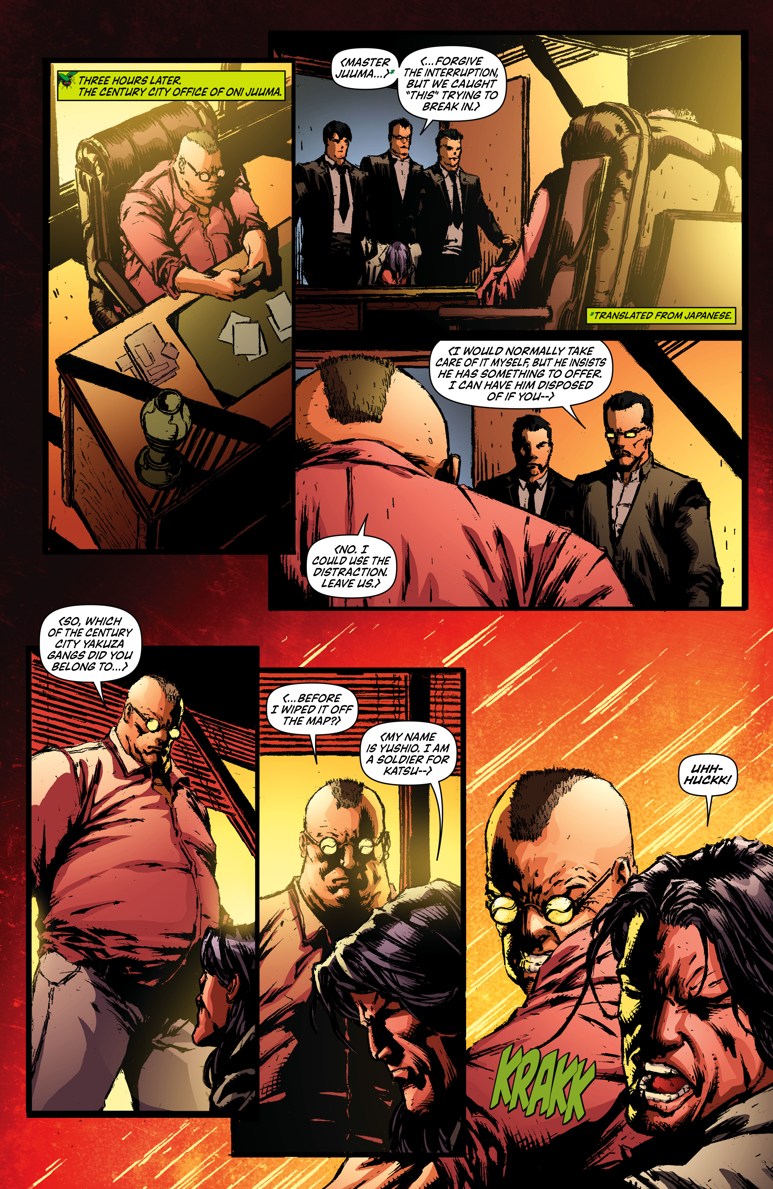 Read online Green Hornet: Blood Ties comic -  Issue #4 - 8