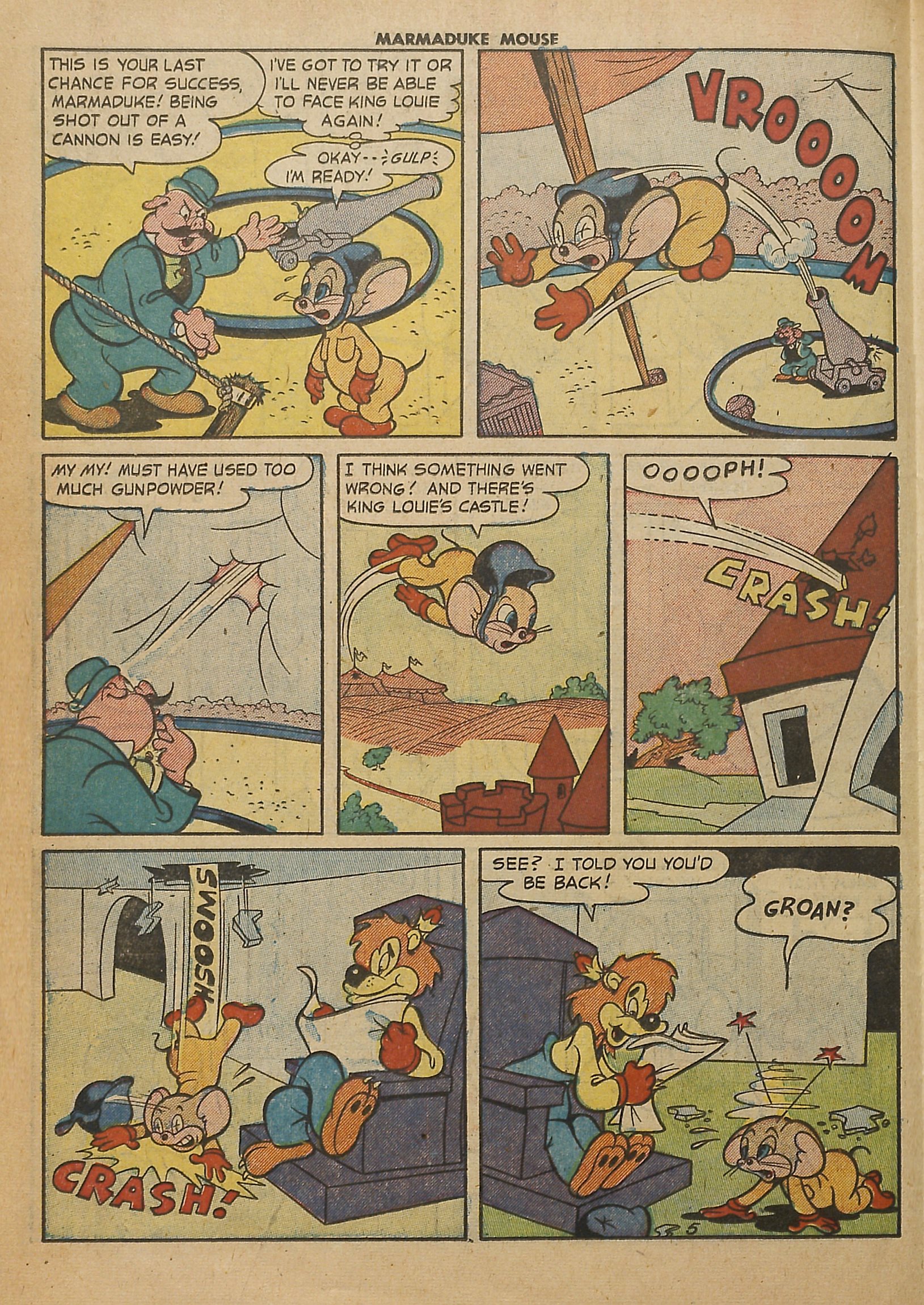 Read online Marmaduke Mouse comic -  Issue #37 - 18