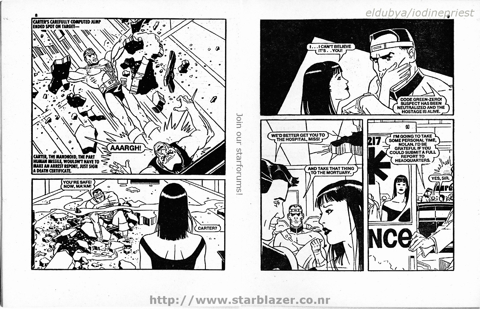 Read online Starblazer comic -  Issue #265 - 6
