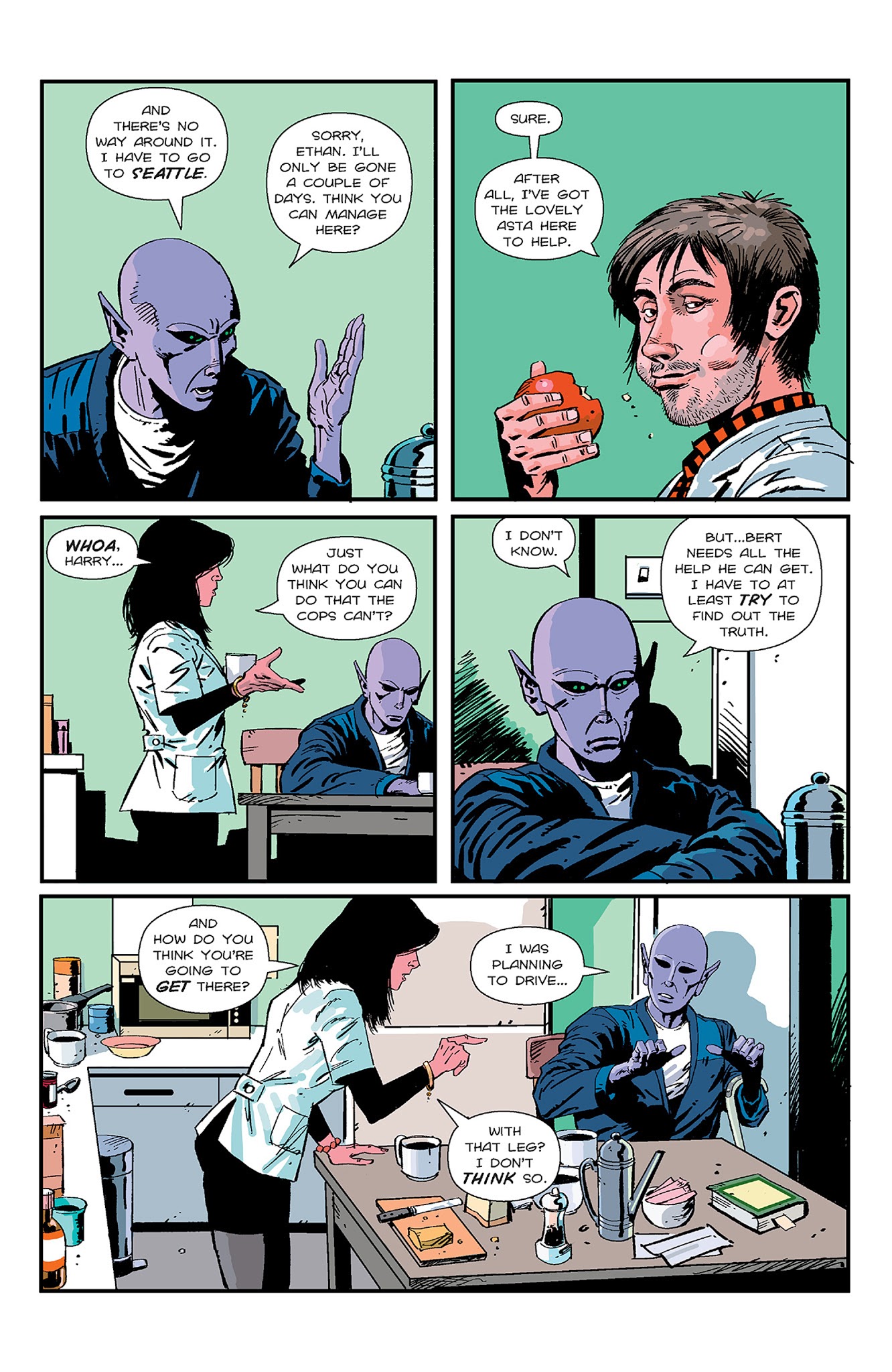 Read online Resident Alien: The Suicide Blonde comic -  Issue #1 - 17