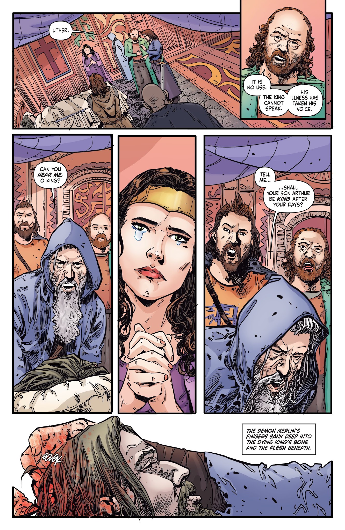 Read online Unholy Grail comic -  Issue #1 - 13