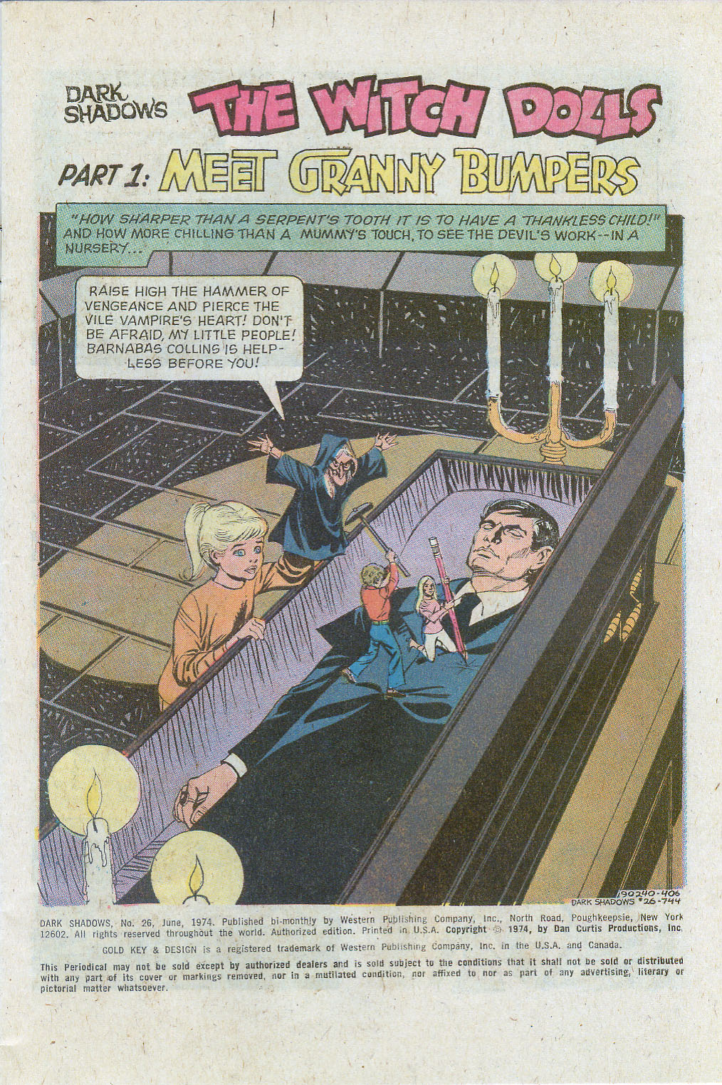 Read online Dark Shadows (1969) comic -  Issue #26 - 3
