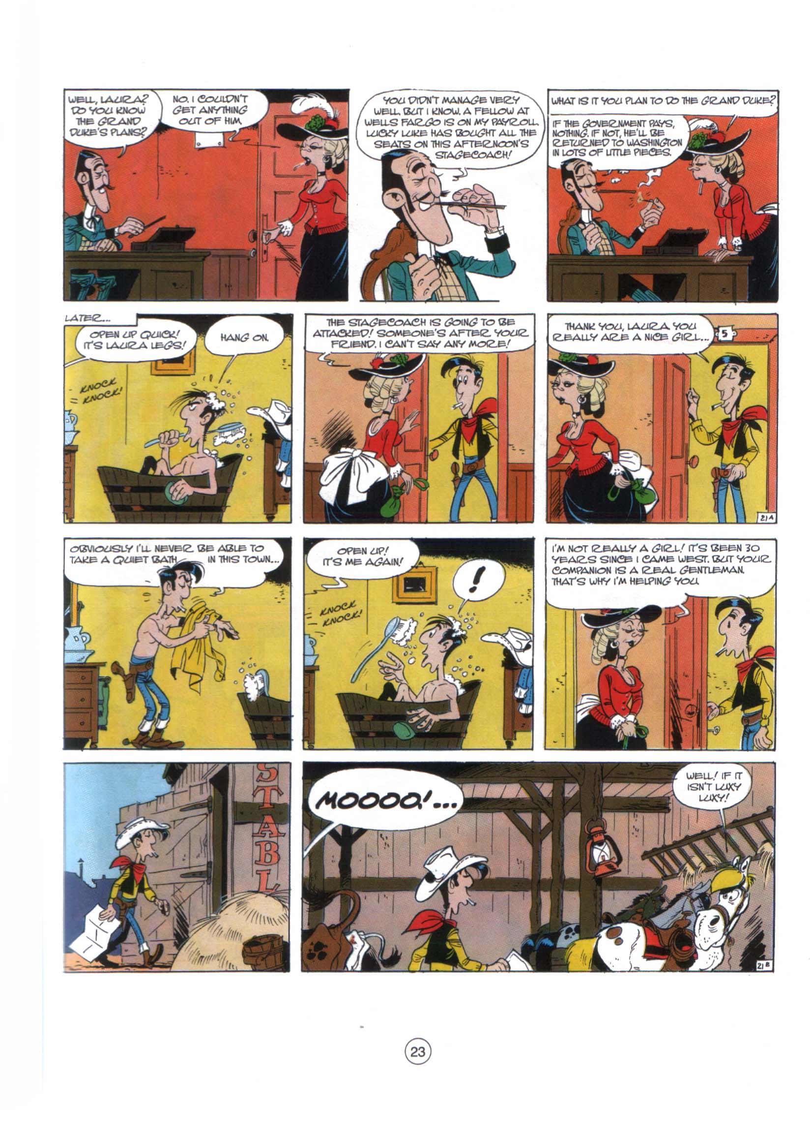 Read online A Lucky Luke Adventure comic -  Issue #29 - 22