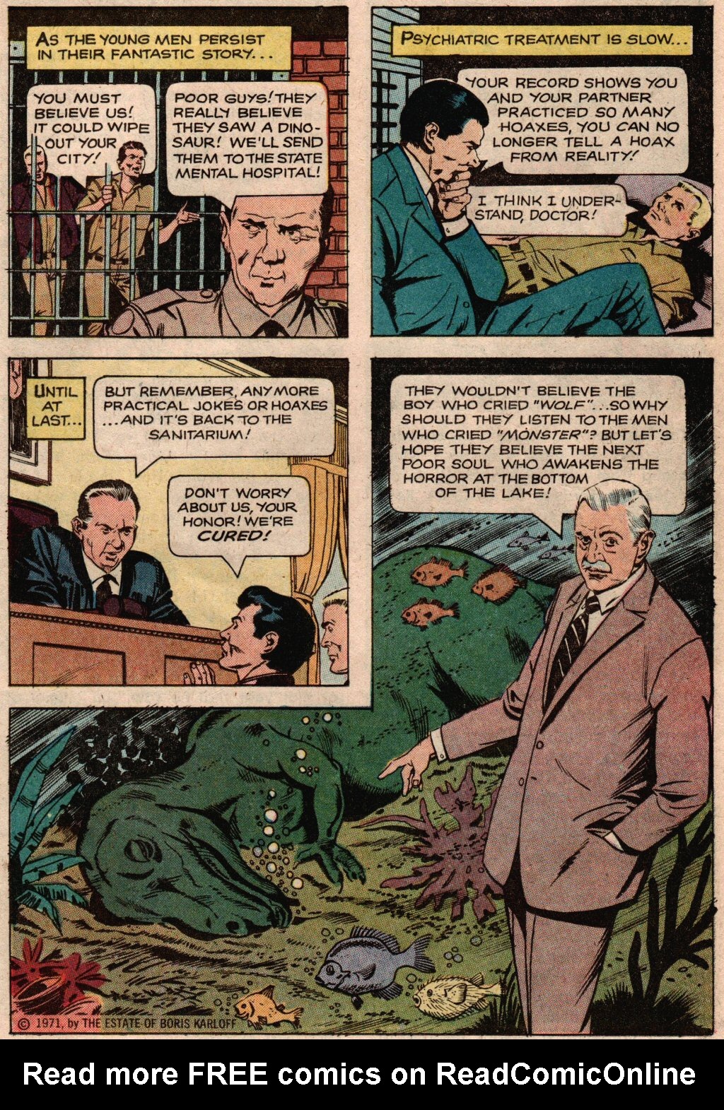 Read online Boris Karloff Tales of Mystery comic -  Issue #97 - 9
