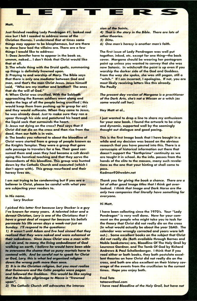 Read online Lady Pendragon (1998) comic -  Issue #2 - 31