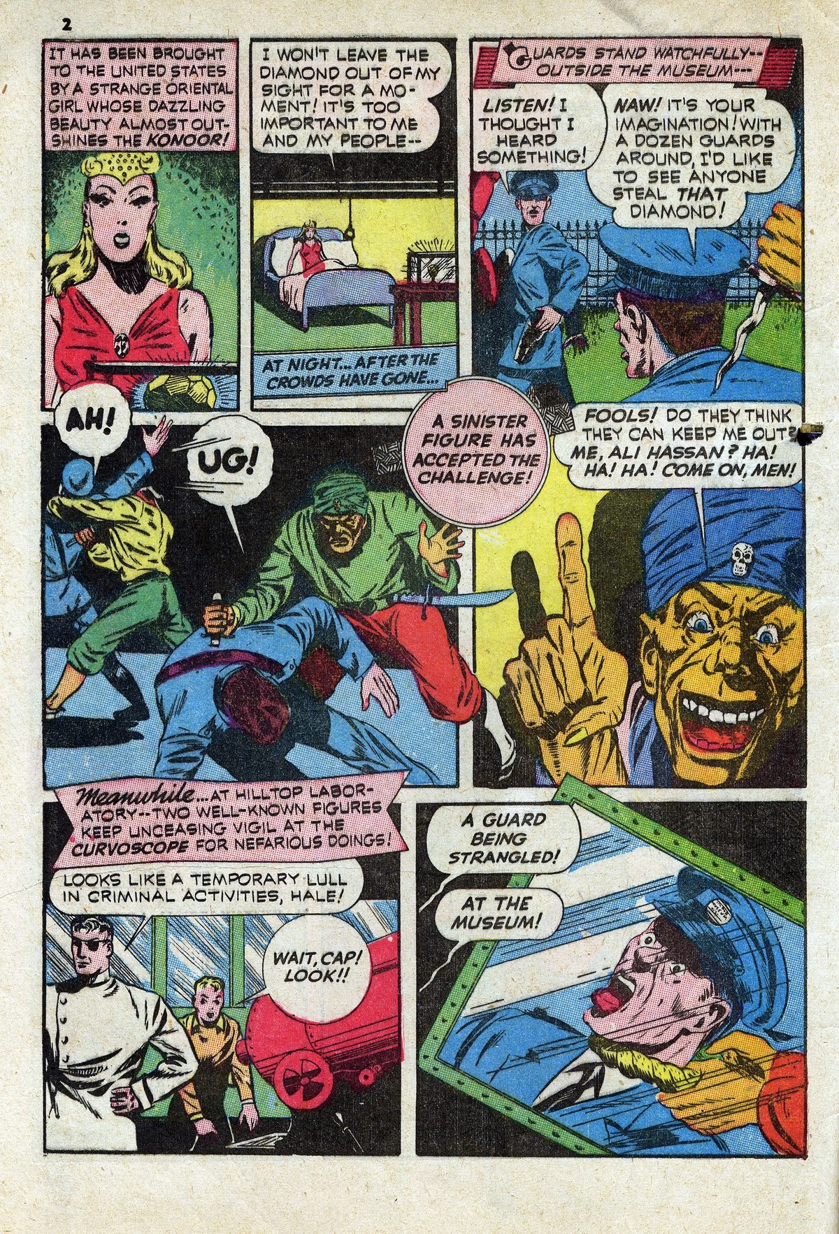 Read online Captain Battle Comics comic -  Issue #2 - 5