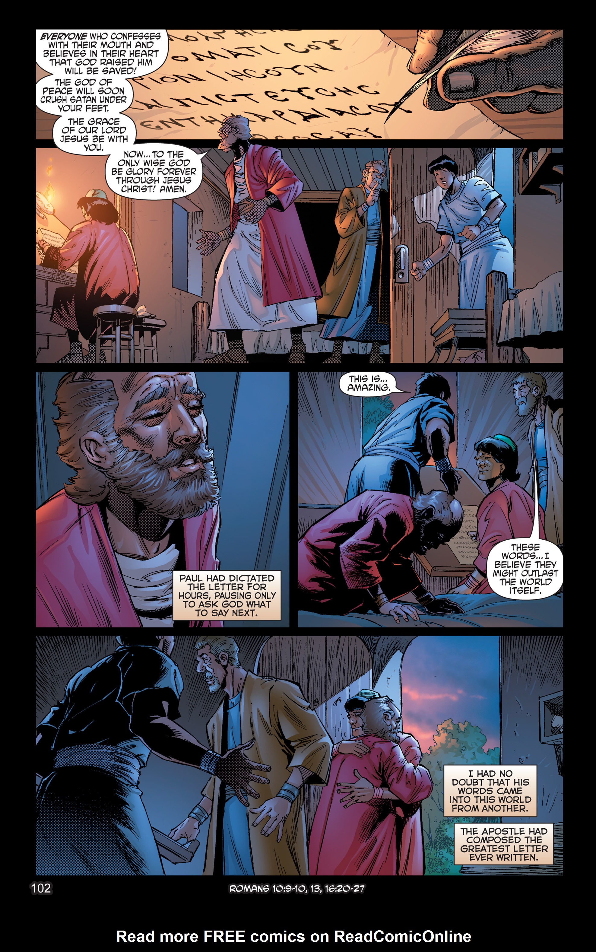 Read online The Kingstone Bible comic -  Issue #10 - 107