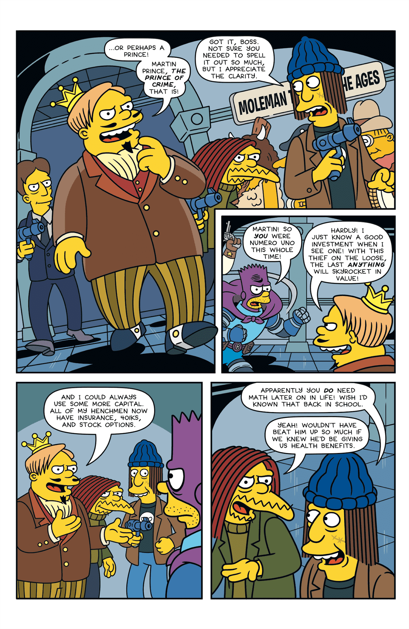 Read online Simpsons One-Shot Wonders: Bartman Spectacularly Super Secret Saga comic -  Issue #1 - 14