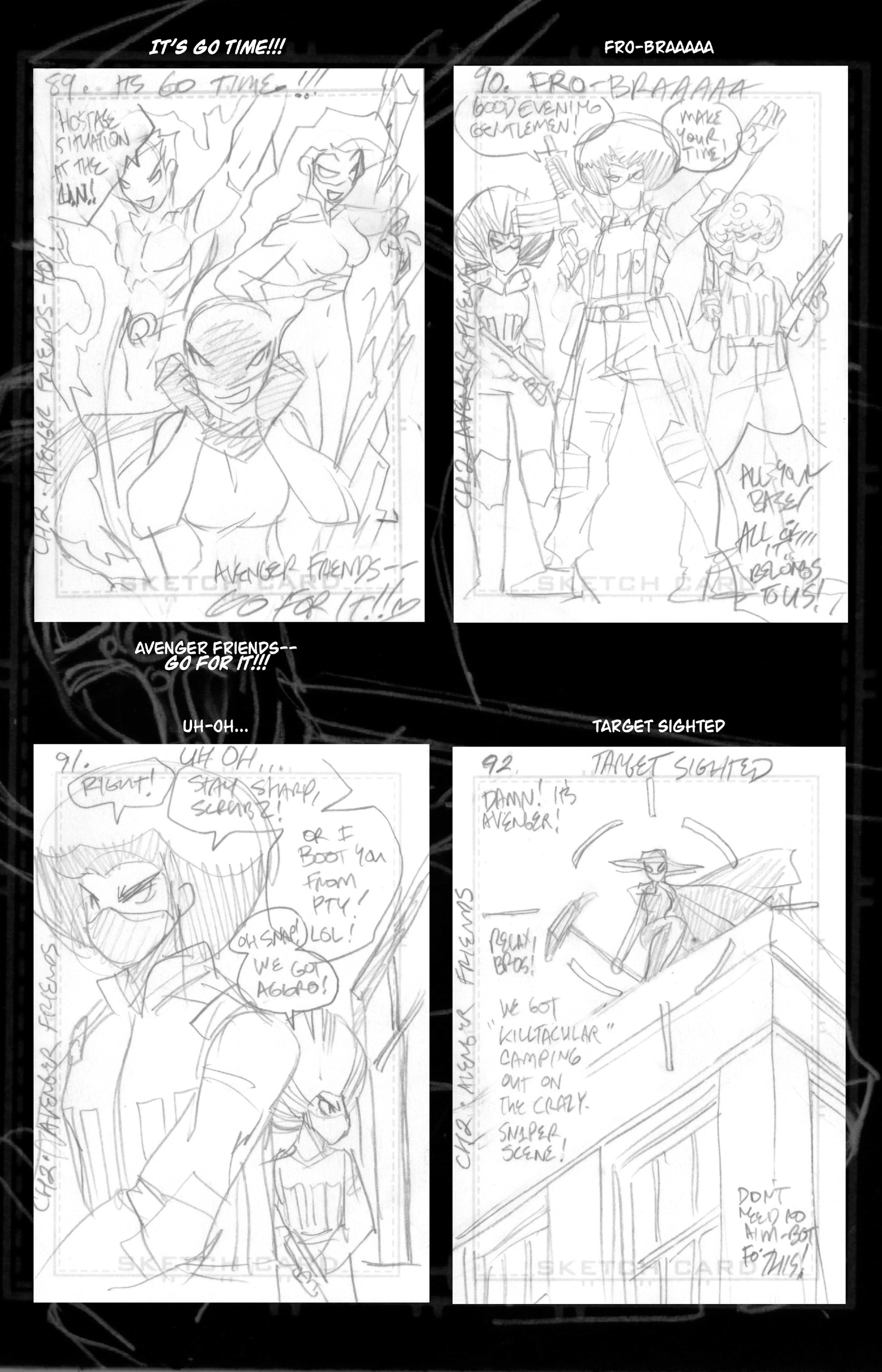 Read online Gold Digger: Sketchcard Album comic -  Issue # Full - 25