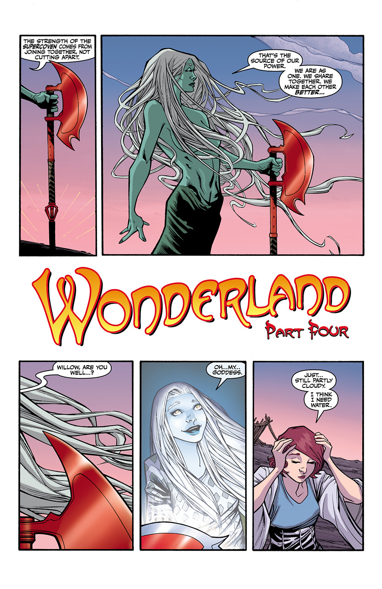 Read online Willow comic -  Issue #4 - 4