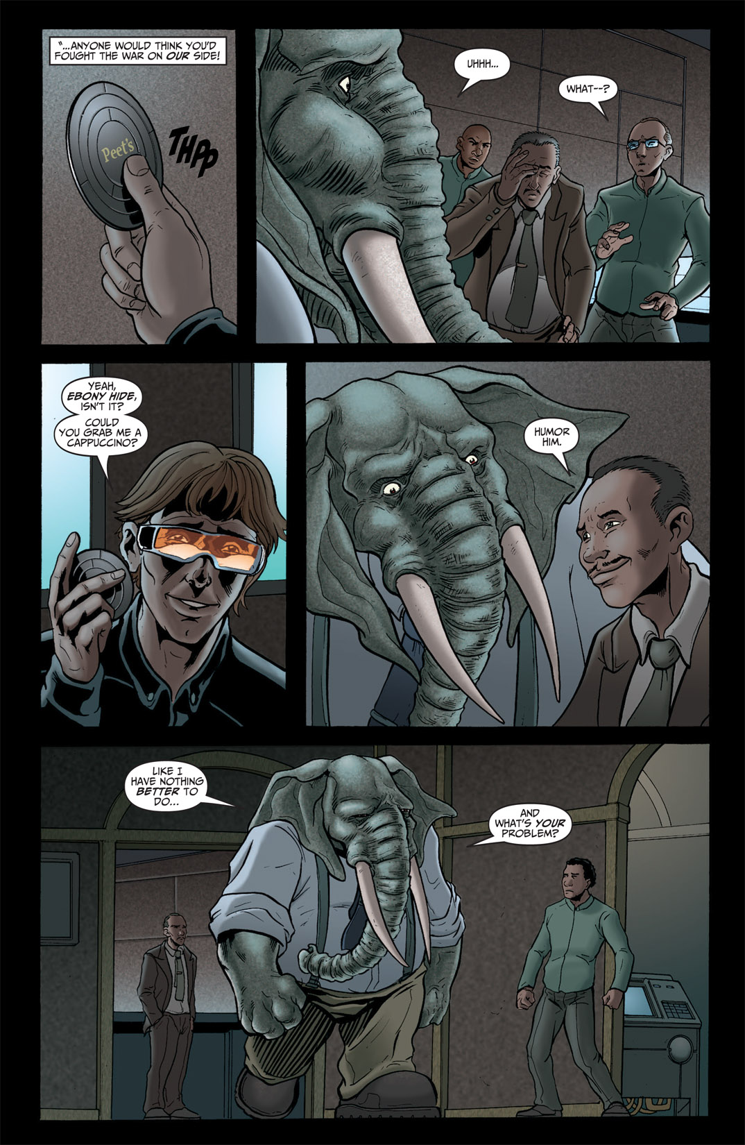 Read online Elephantmen comic -  Issue #30 - 20