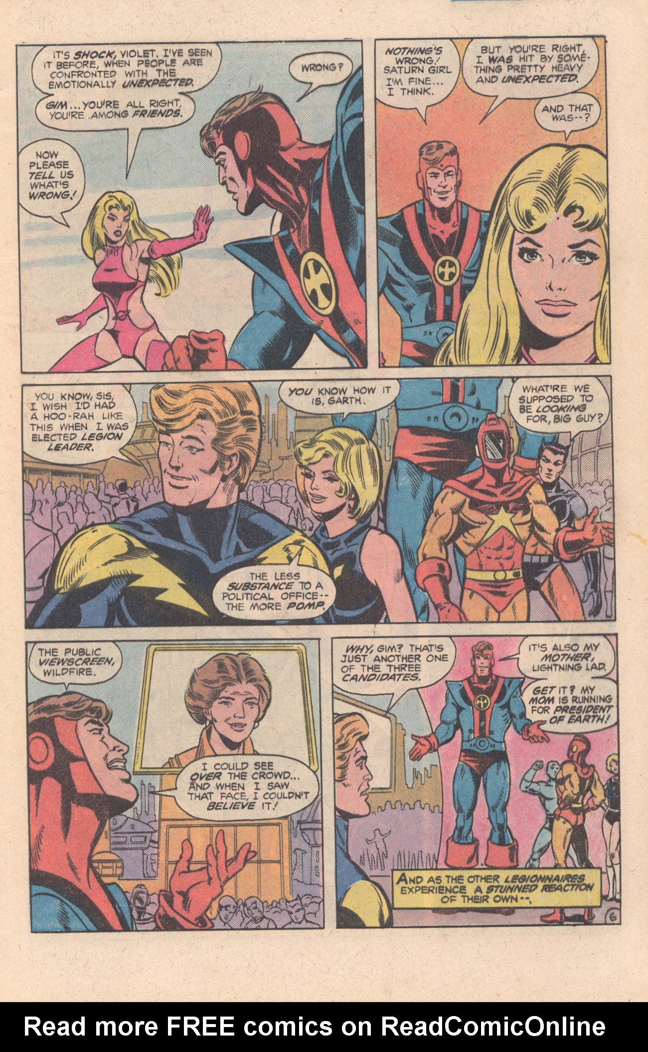 Legion of Super-Heroes (1980) 269 Page 7