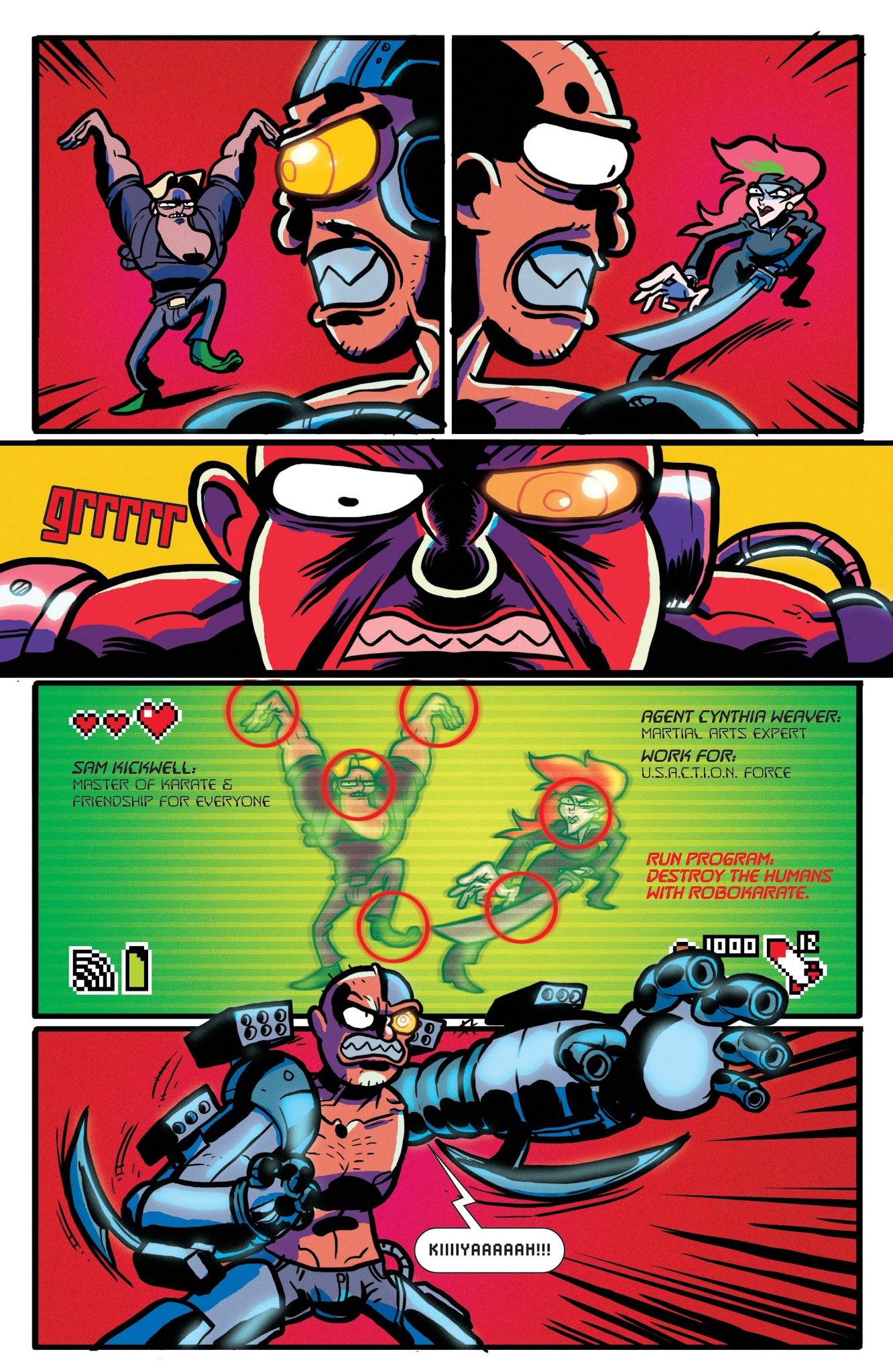 Read online AmeriKarate comic -  Issue #7 - 4