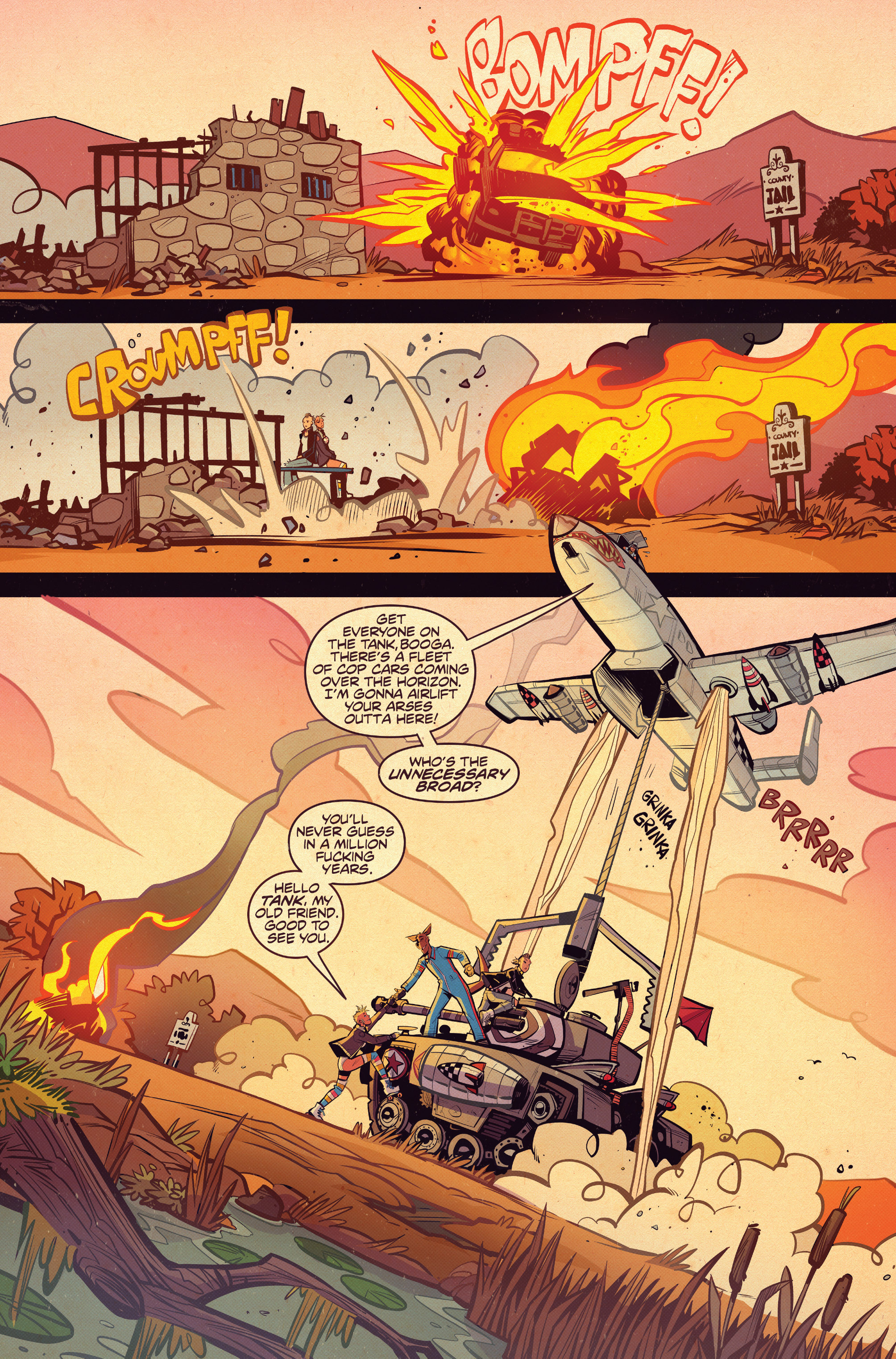 Read online Tank Girl: Two Girls, One Tank comic -  Issue #2 - 19