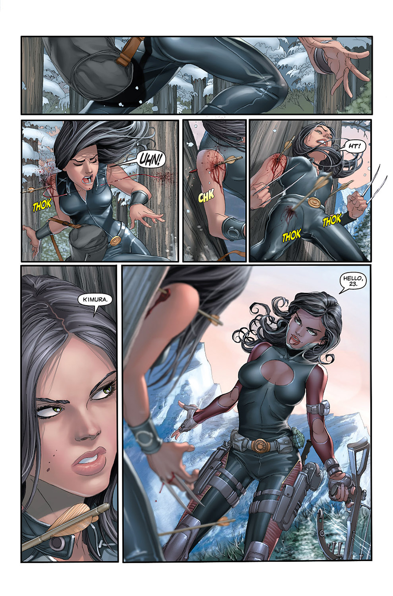 Read online X-23: Target X comic -  Issue #1 - 17