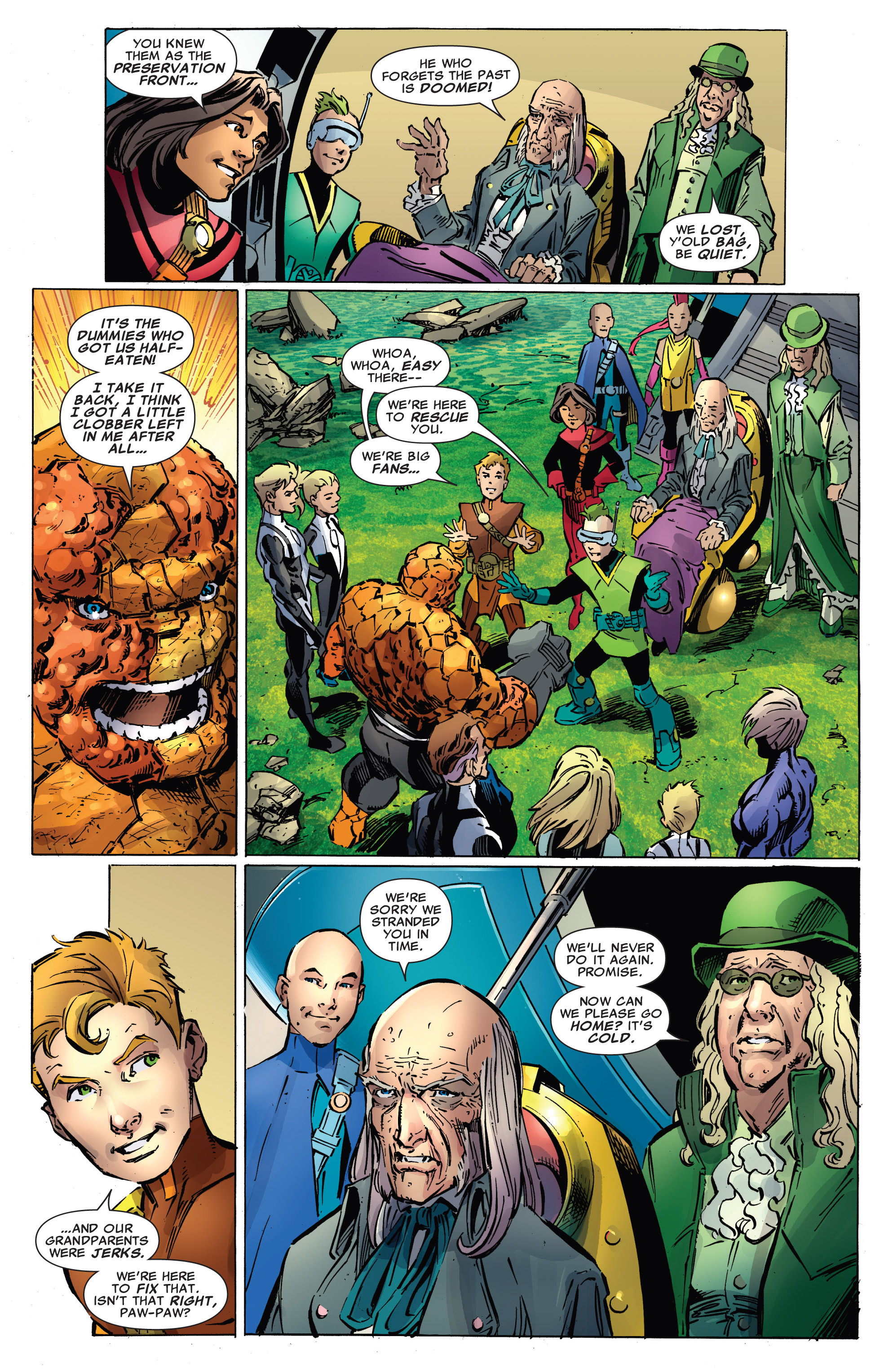 Read online Fantastic Four (2013) comic -  Issue #12 - 19