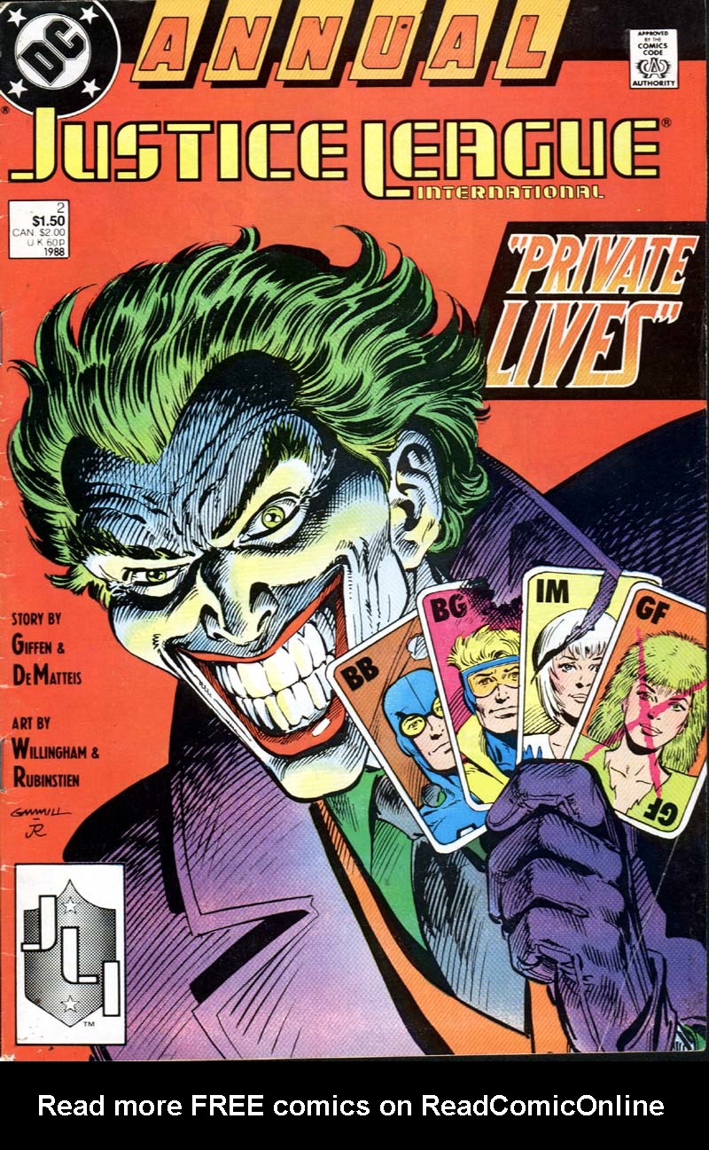 Read online Justice League International (1987) comic -  Issue # _Annual 2 - 1