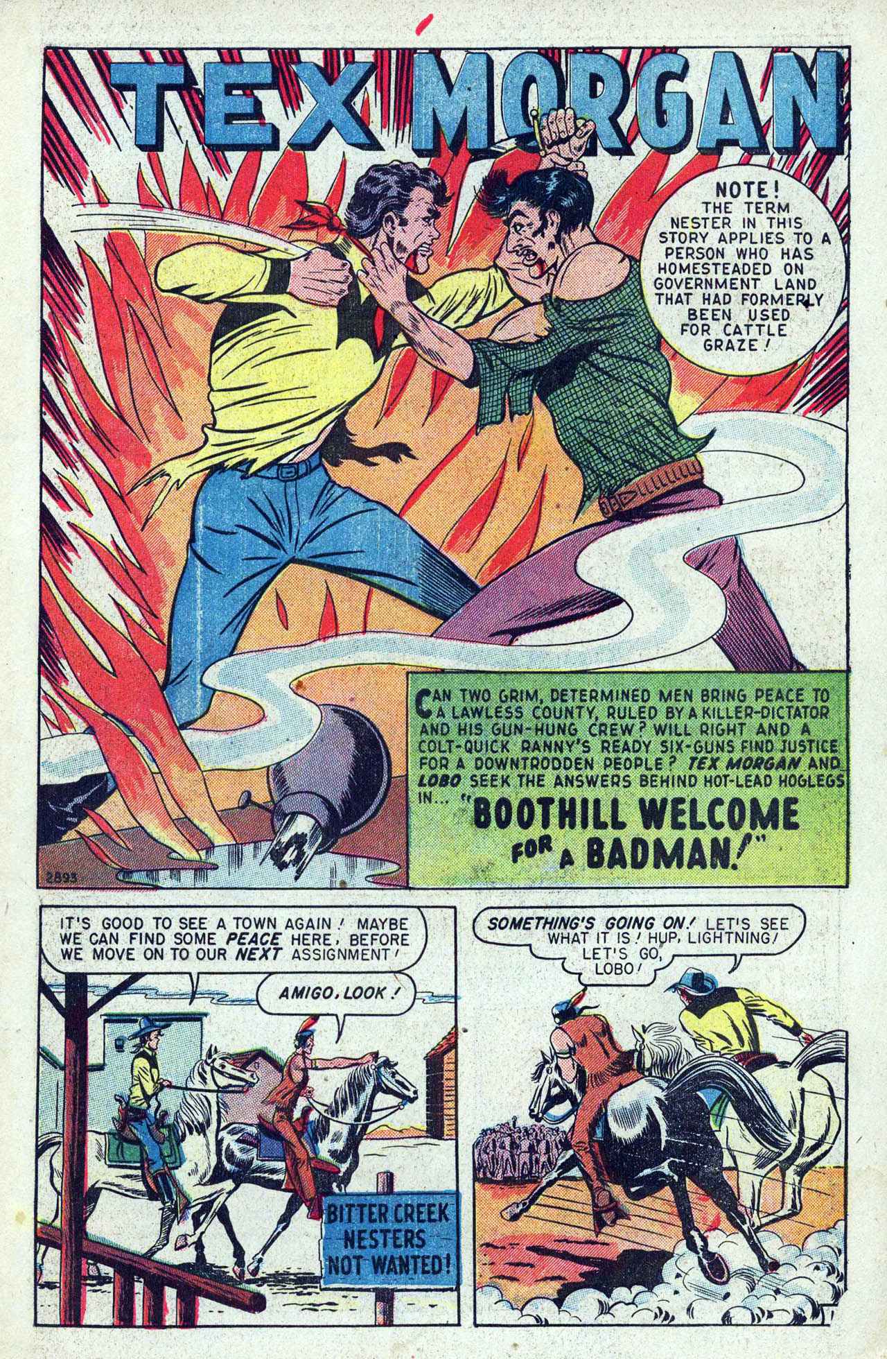 Read online Tex Morgan comic -  Issue #2 - 3