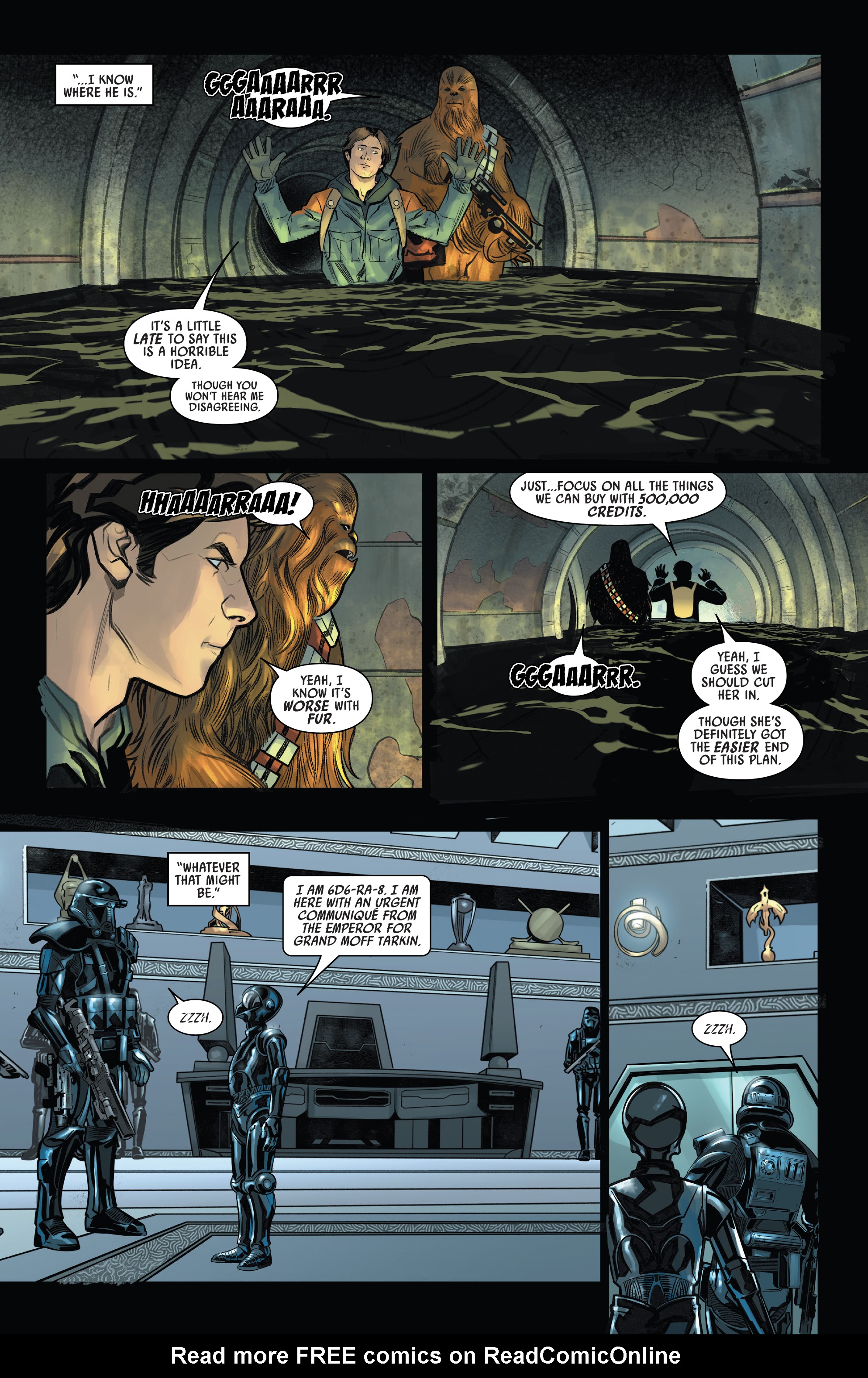 Read online Star Wars: Han Solo & Chewbacca comic -  Issue #8 - 12