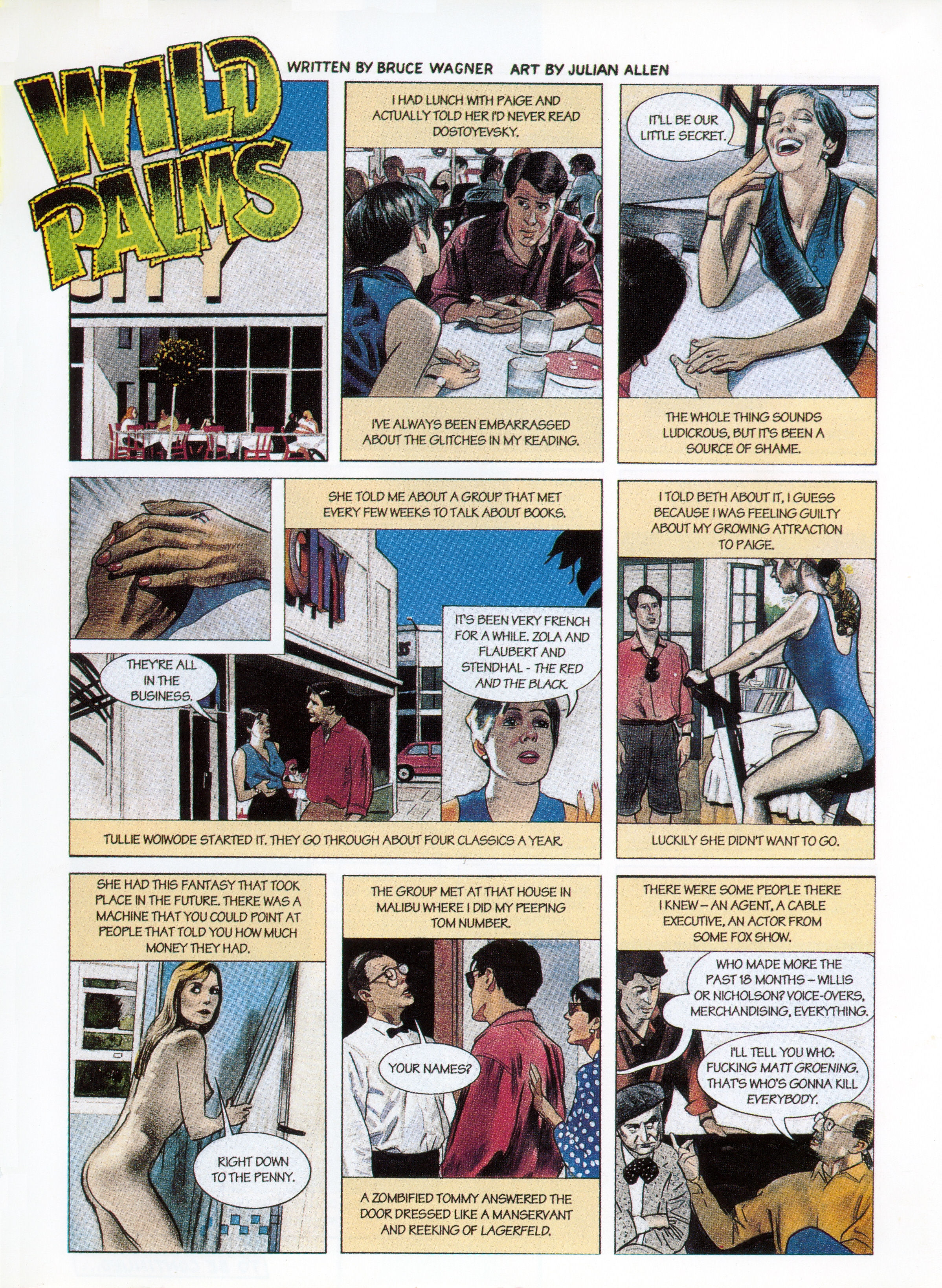 Read online Wild Palms comic -  Issue # TPB - 8