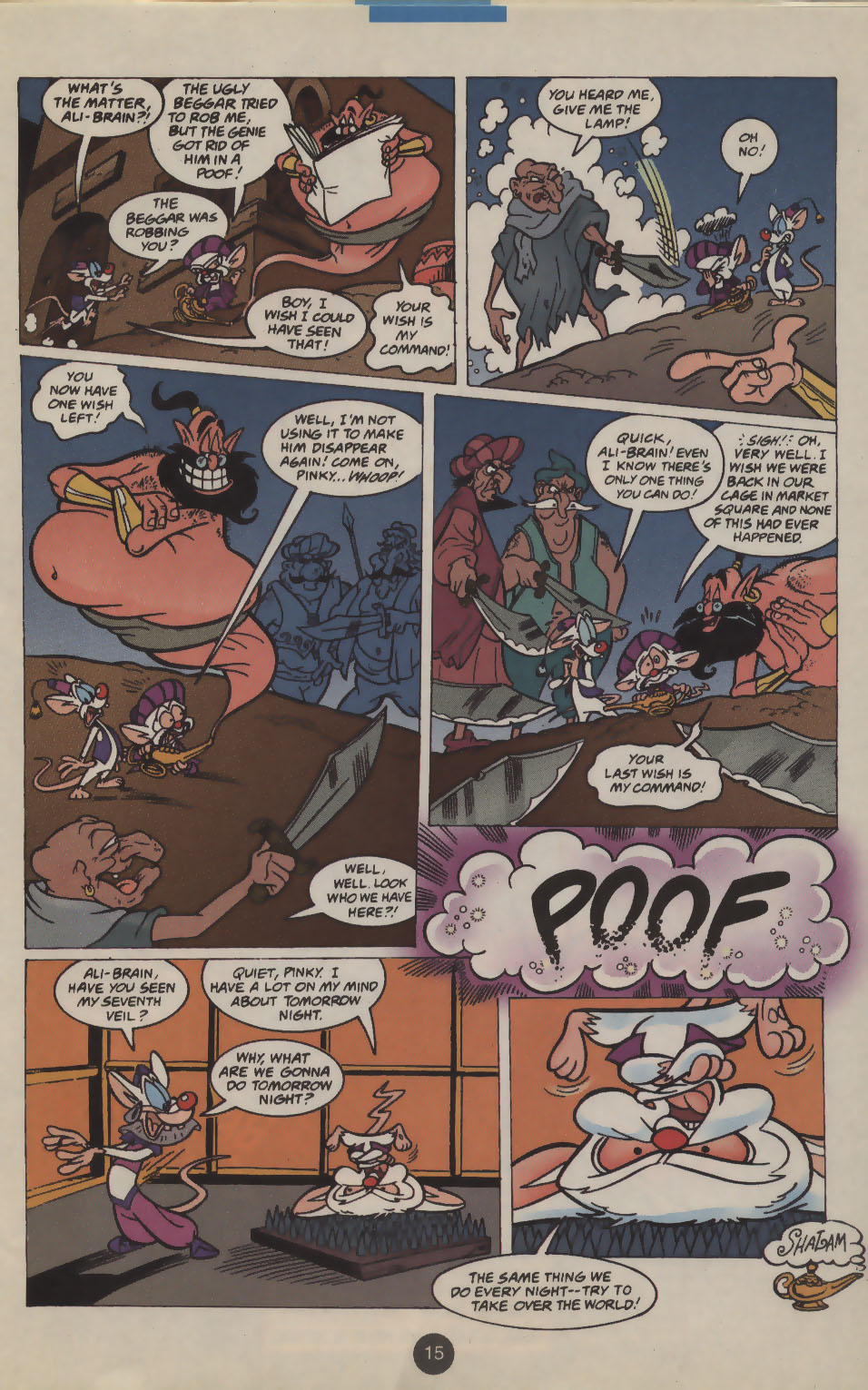 Read online Pinky and The Brain comic -  Issue #13 - 13