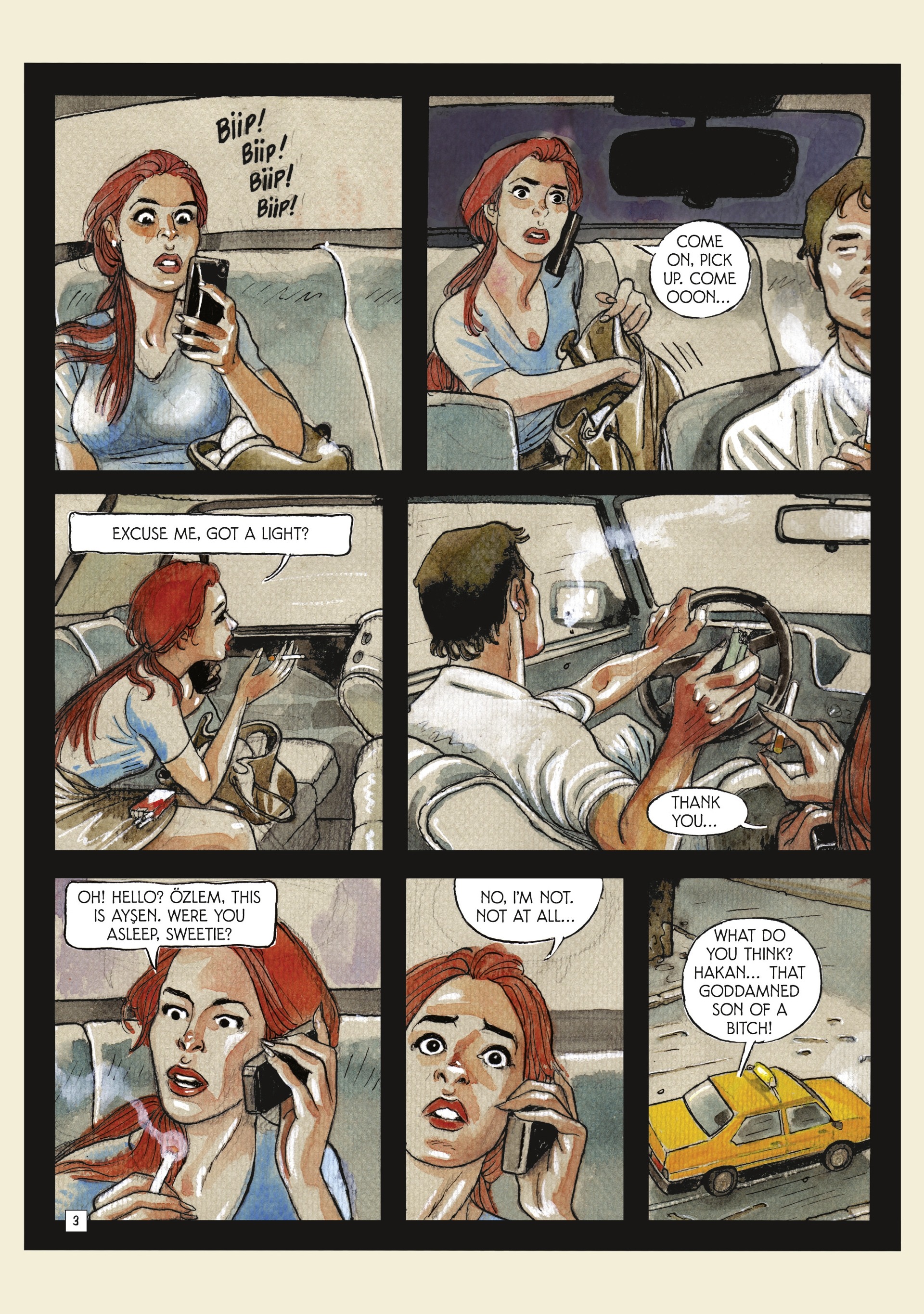 Read online Taxi Tales comic -  Issue #2 - 9