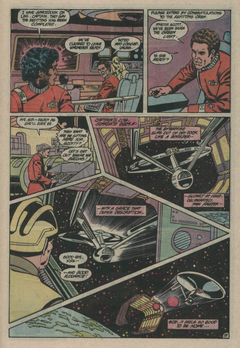 Read online Star Trek (1984) comic -  Issue #37 - 16