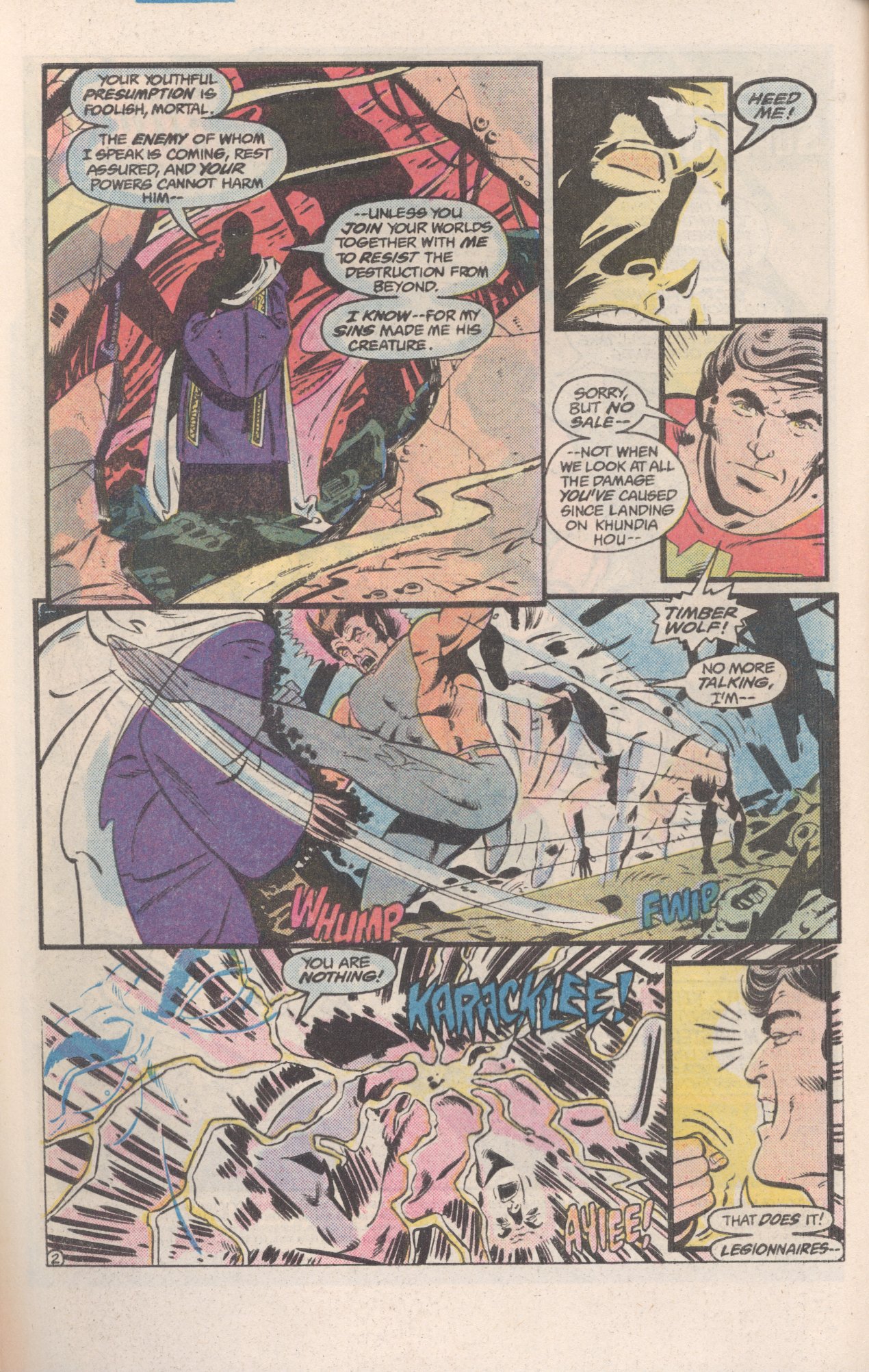 Legion of Super-Heroes (1980) 309 Page 2