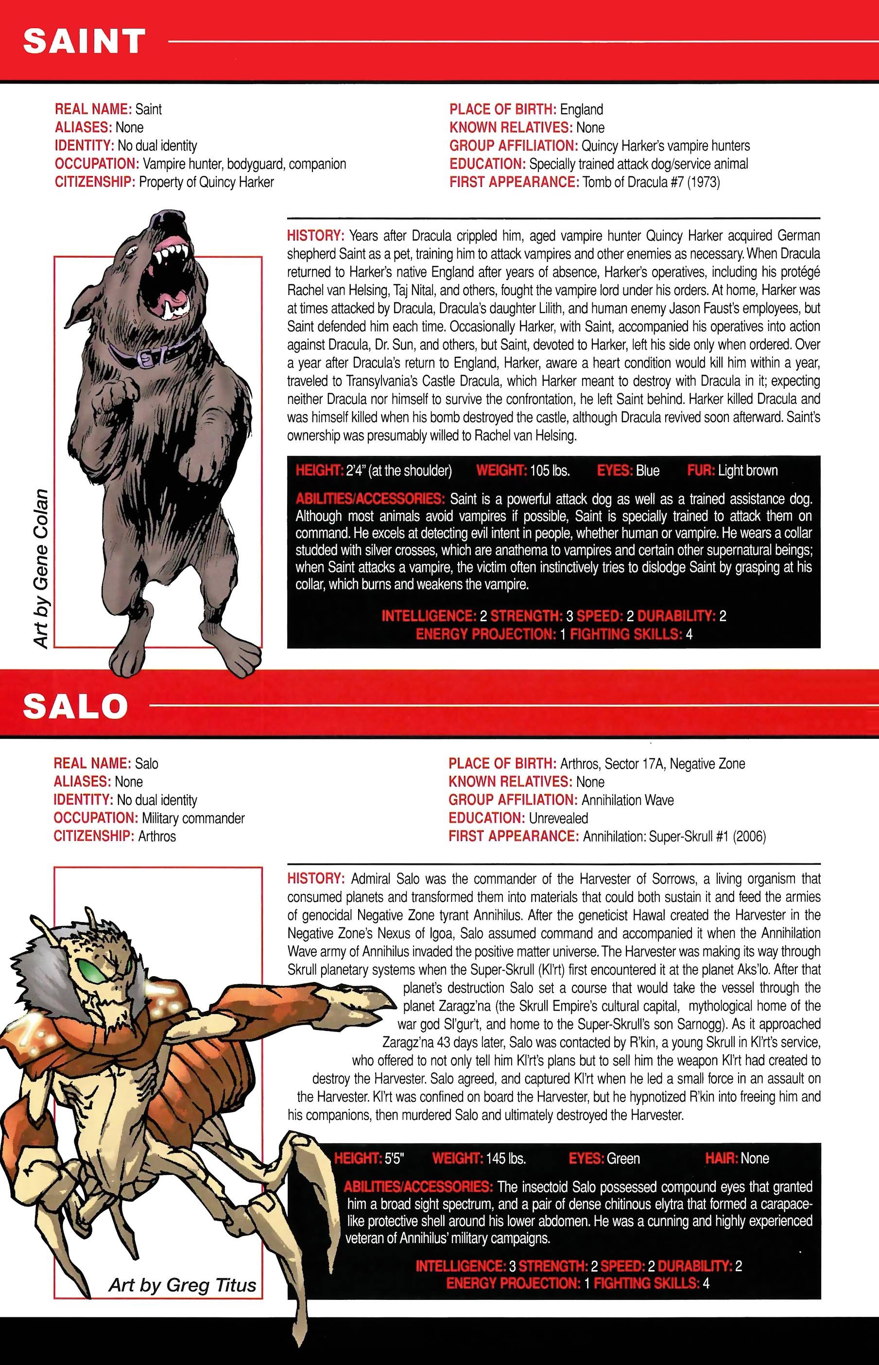 Read online Official Handbook of the Marvel Universe A to Z comic -  Issue # TPB 11 (Part 2) - 94