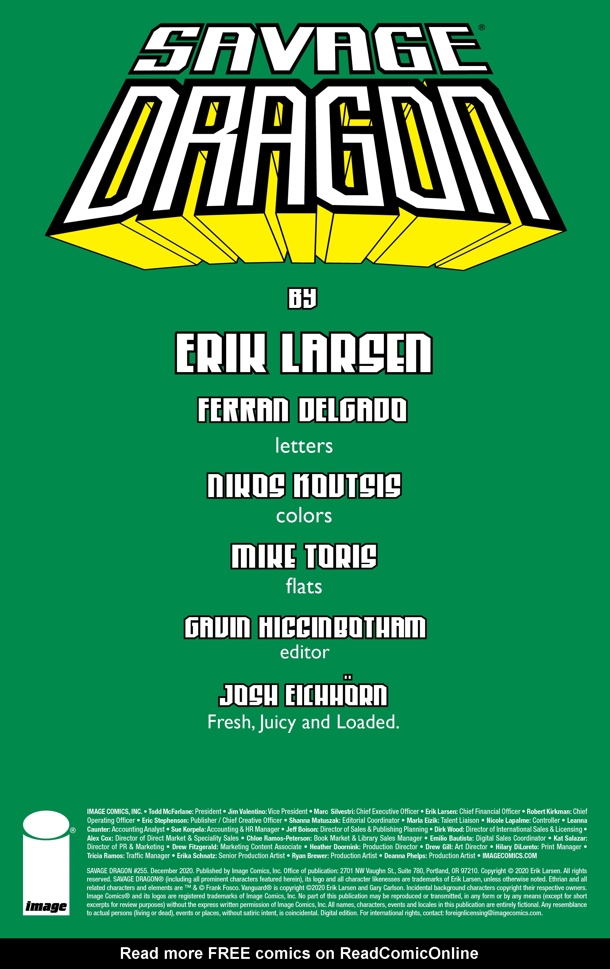 Read online The Savage Dragon (1993) comic -  Issue #255 - 2