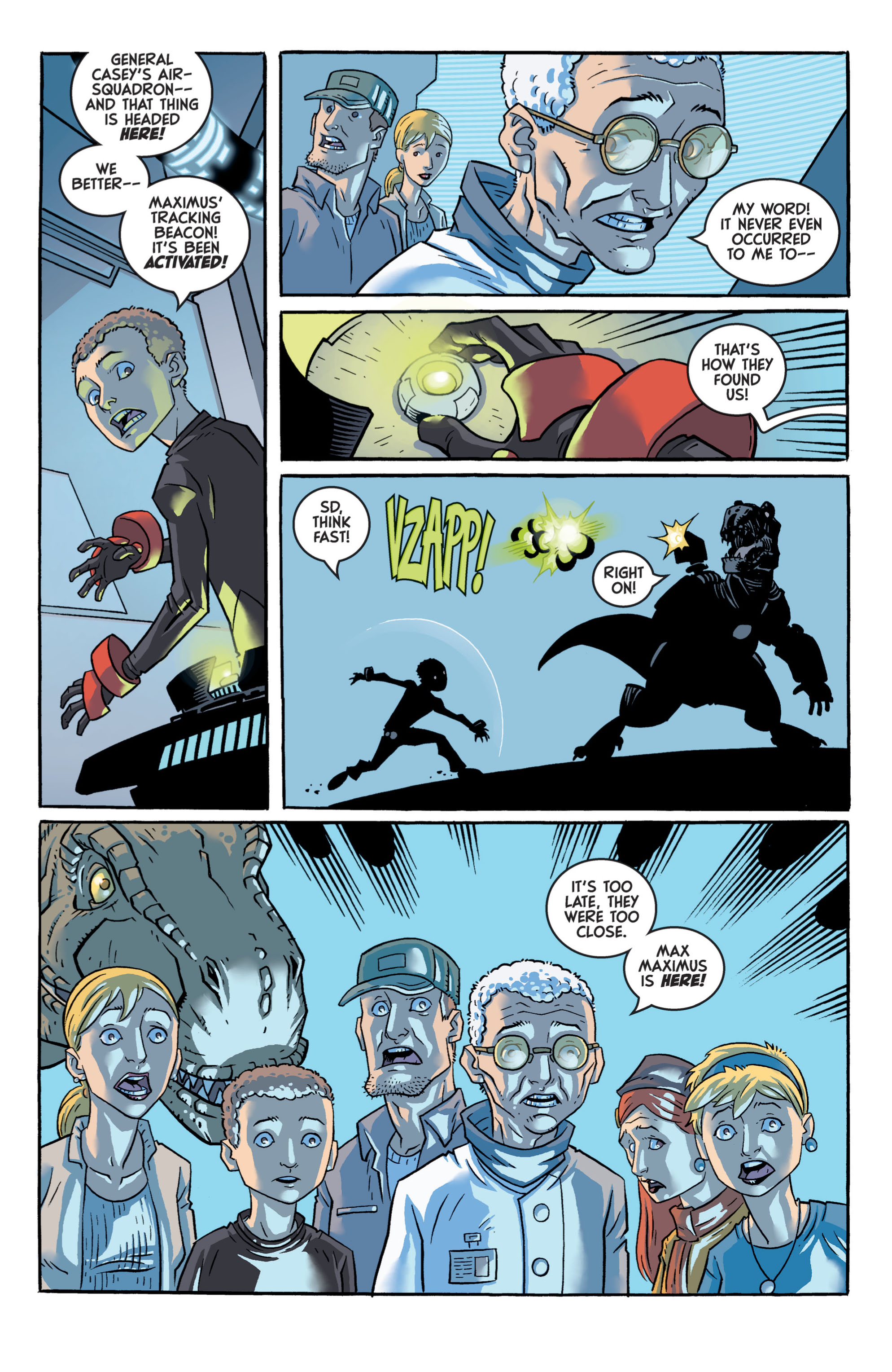 Read online Super Dinosaur (2011) comic -  Issue #4 - 17