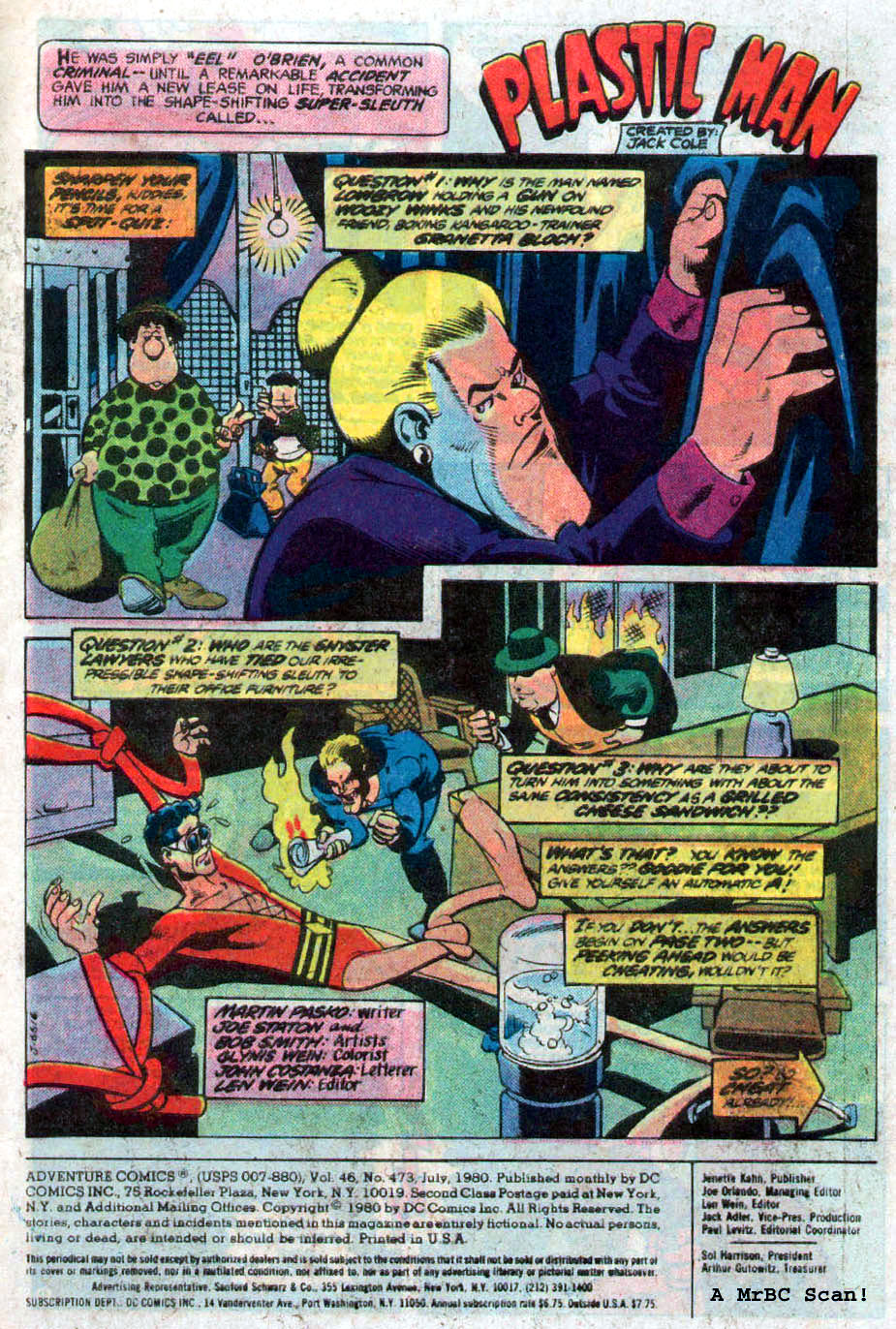 Read online Adventure Comics (1938) comic -  Issue #473 - 2