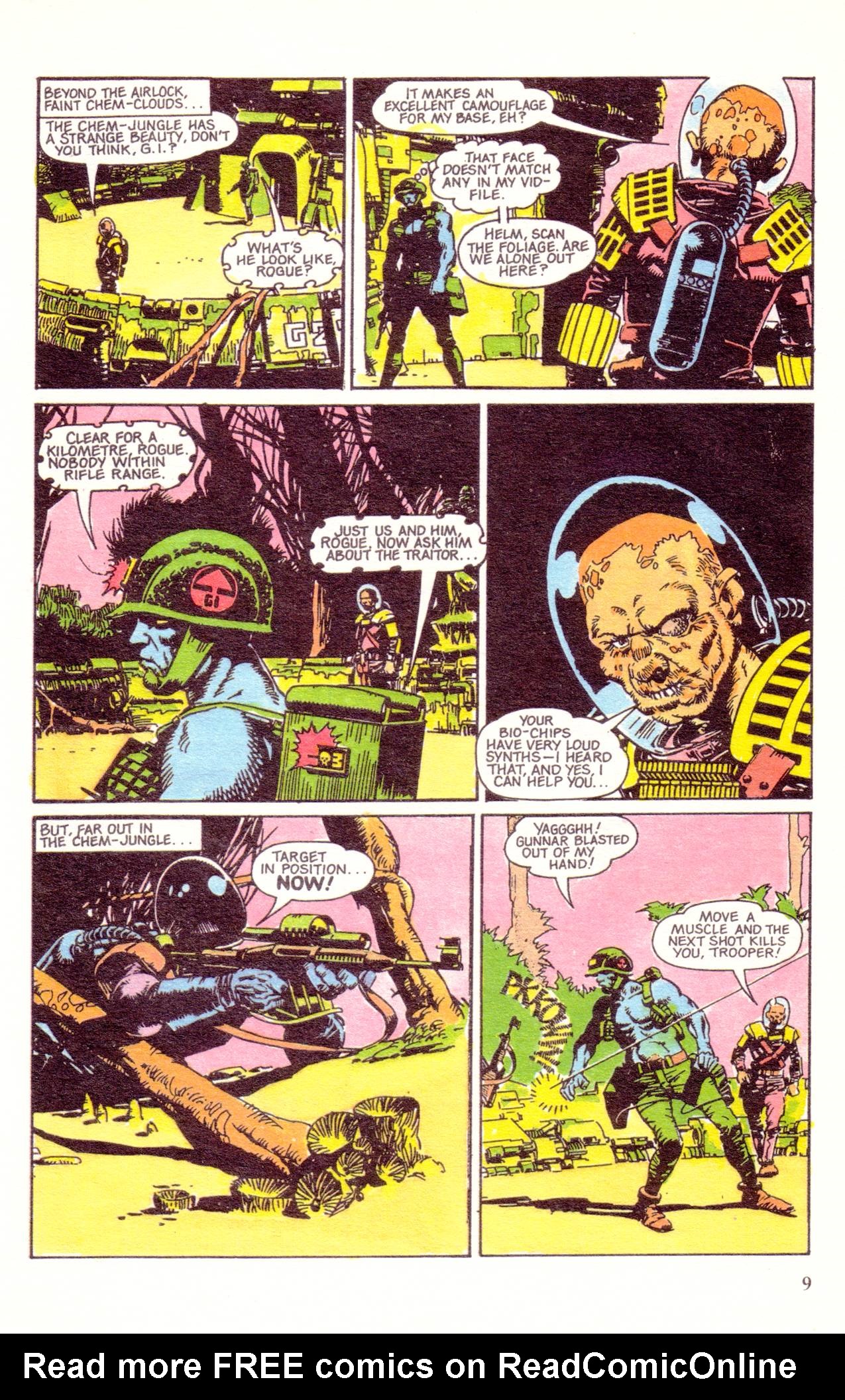 Read online Rogue Trooper (1986) comic -  Issue #8 - 10