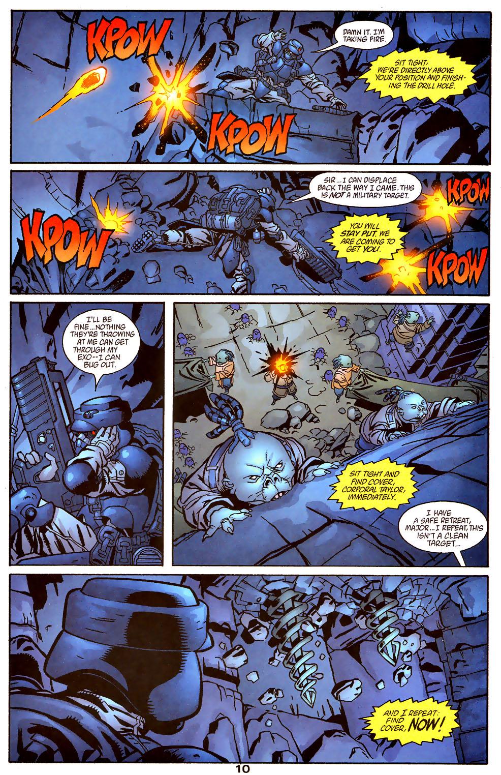 Read online Human Defense Corps comic -  Issue #3 - 11