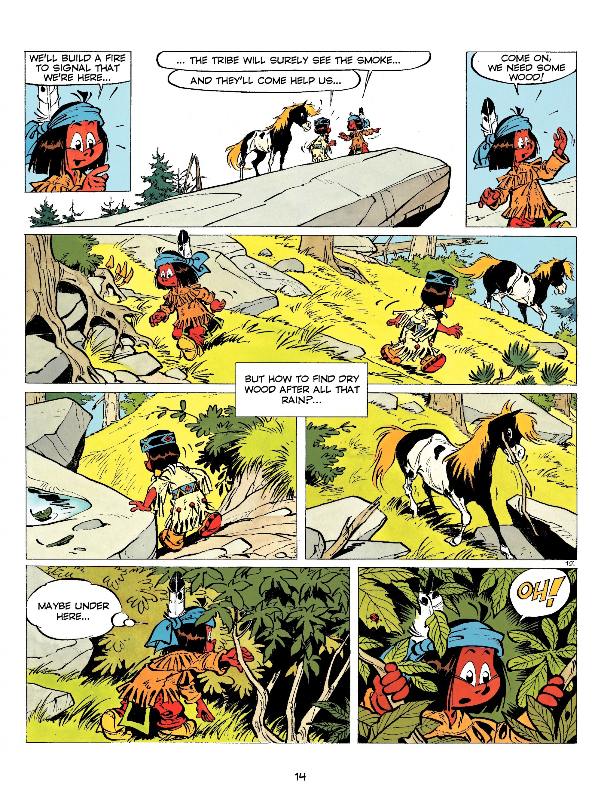 Read online Yakari comic -  Issue #7 - 14