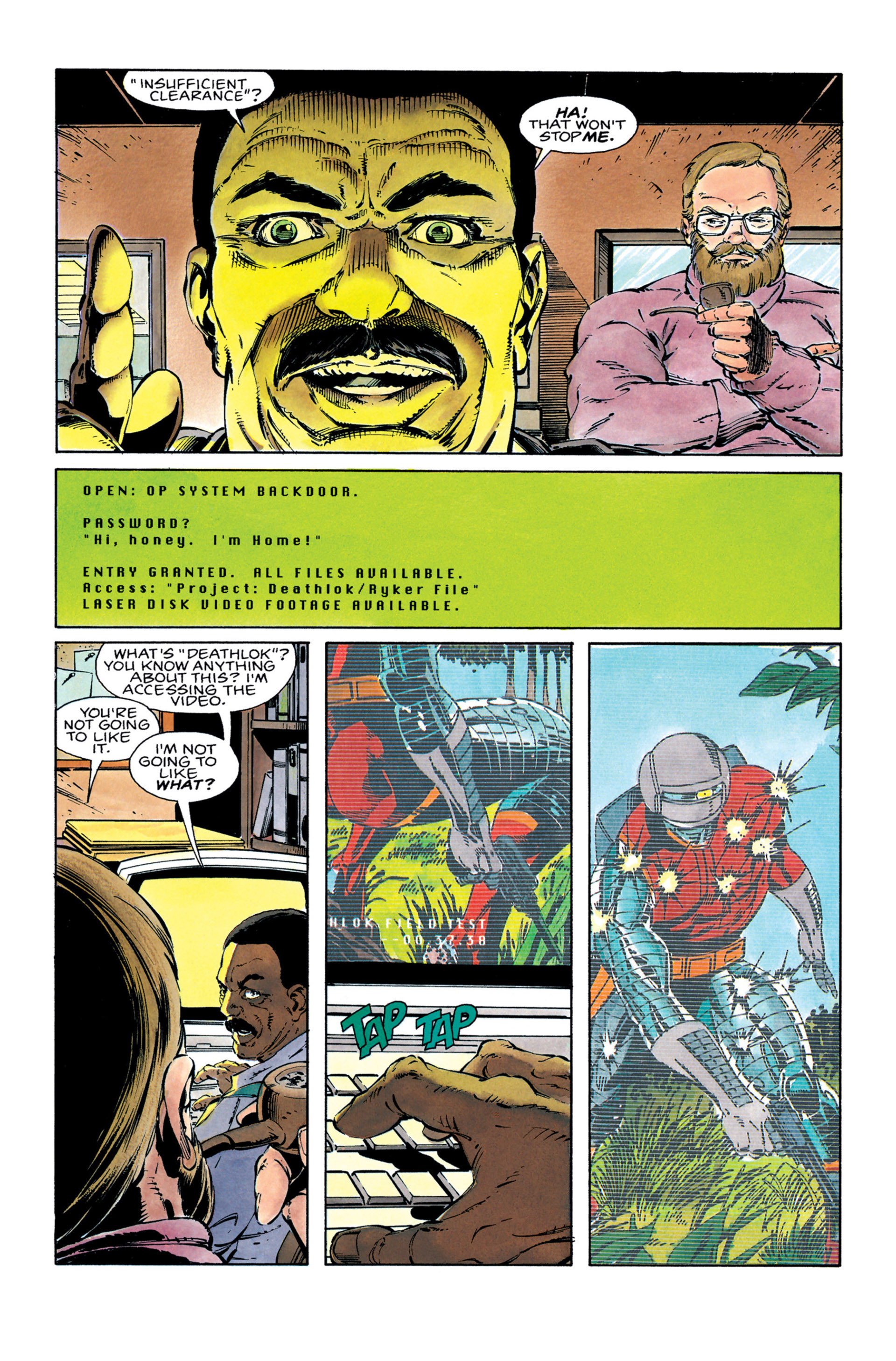 Read online Deathlok (1990) comic -  Issue #1 - 12