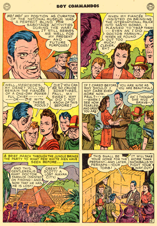 Read online Boy Commandos comic -  Issue #15 - 21