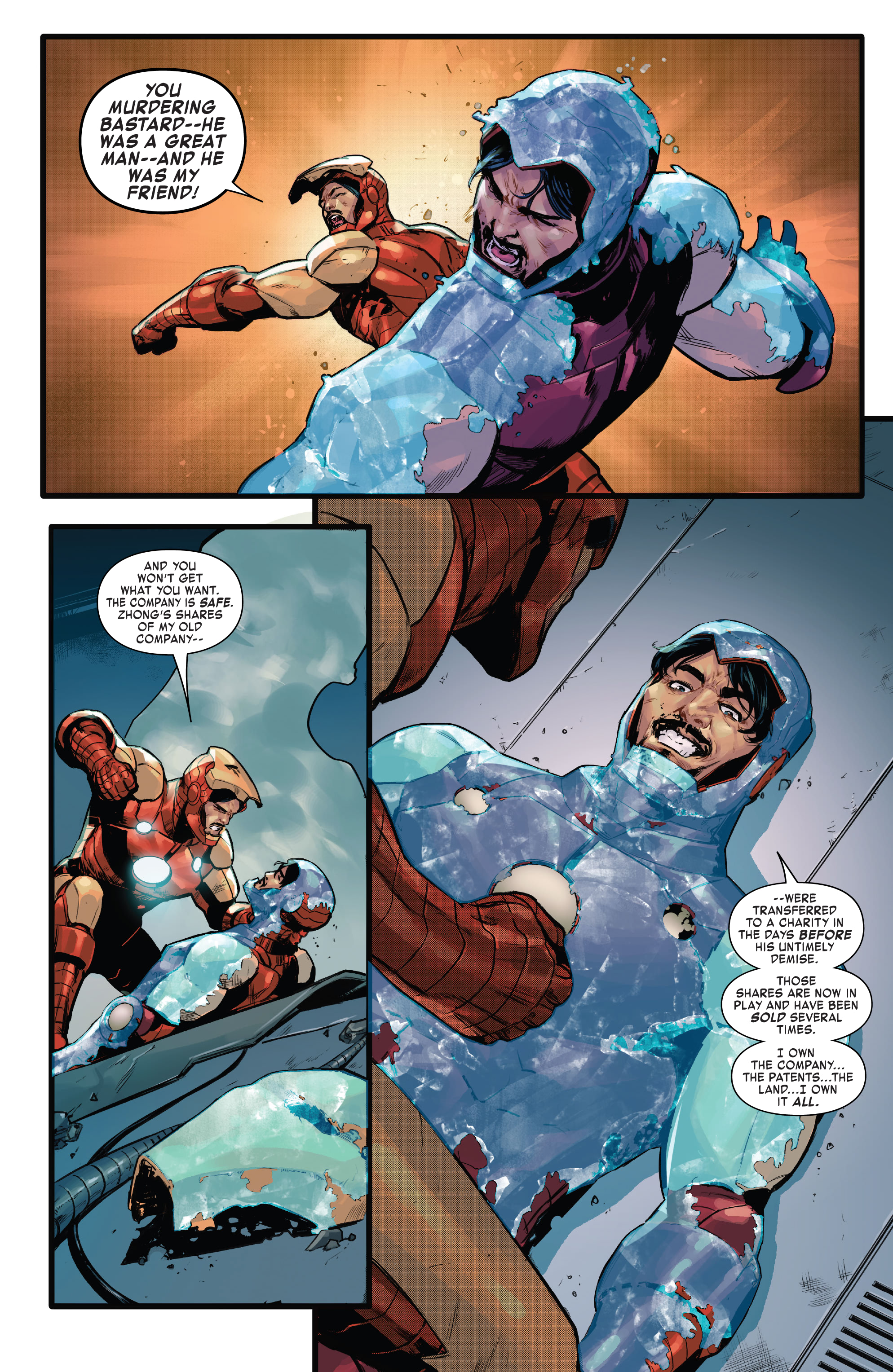 Read online The Invincible Iron Man (2022) comic -  Issue #3 - 20