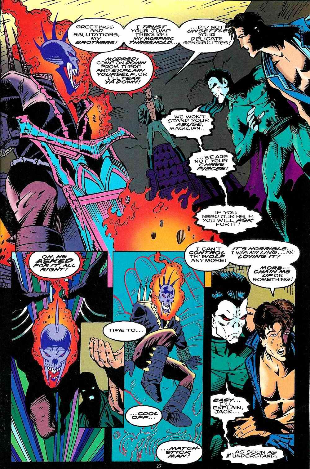 Read online Midnight Sons Unlimited comic -  Issue #5 - 20